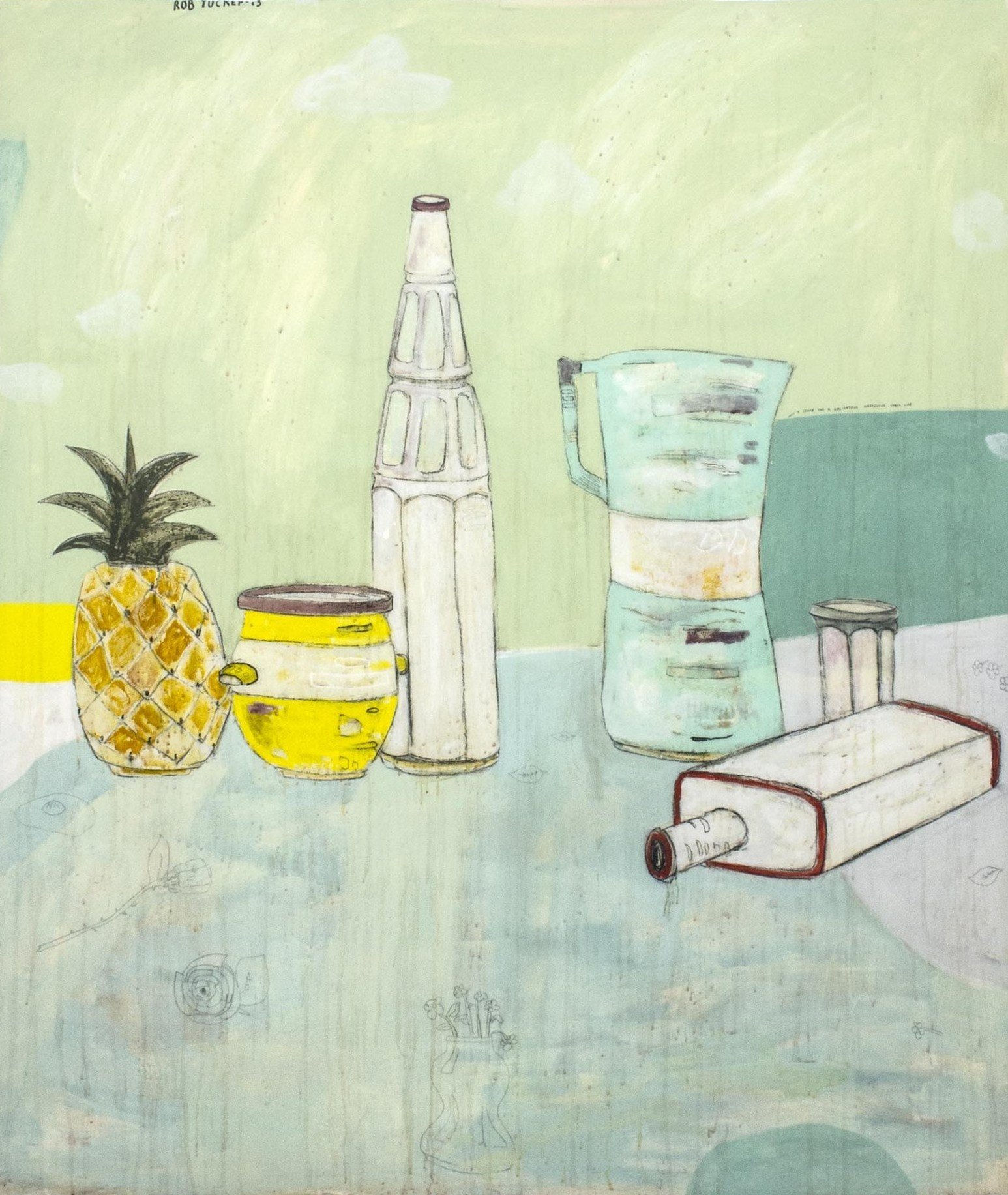 Rob Tucker, A study for a delightful ambiguous still life, 2013