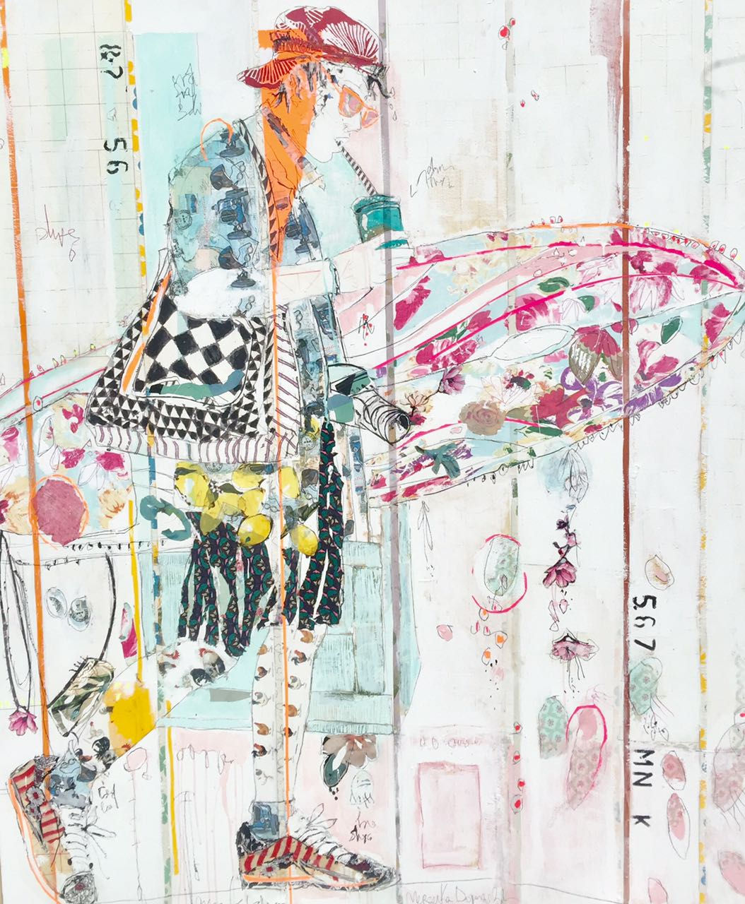 Mersuka Dopazo and Teresa Calderón, Uluwata wave... Pablo, 2018