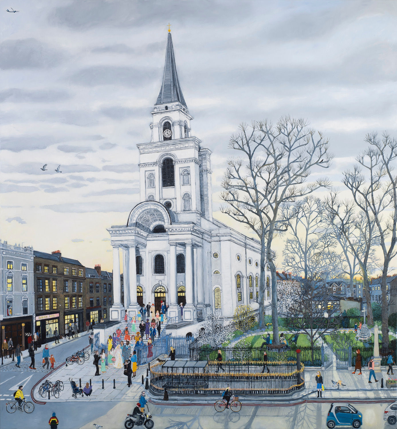 Emma Haworth, Faith, Hope and Love, Spitalfields , 2020