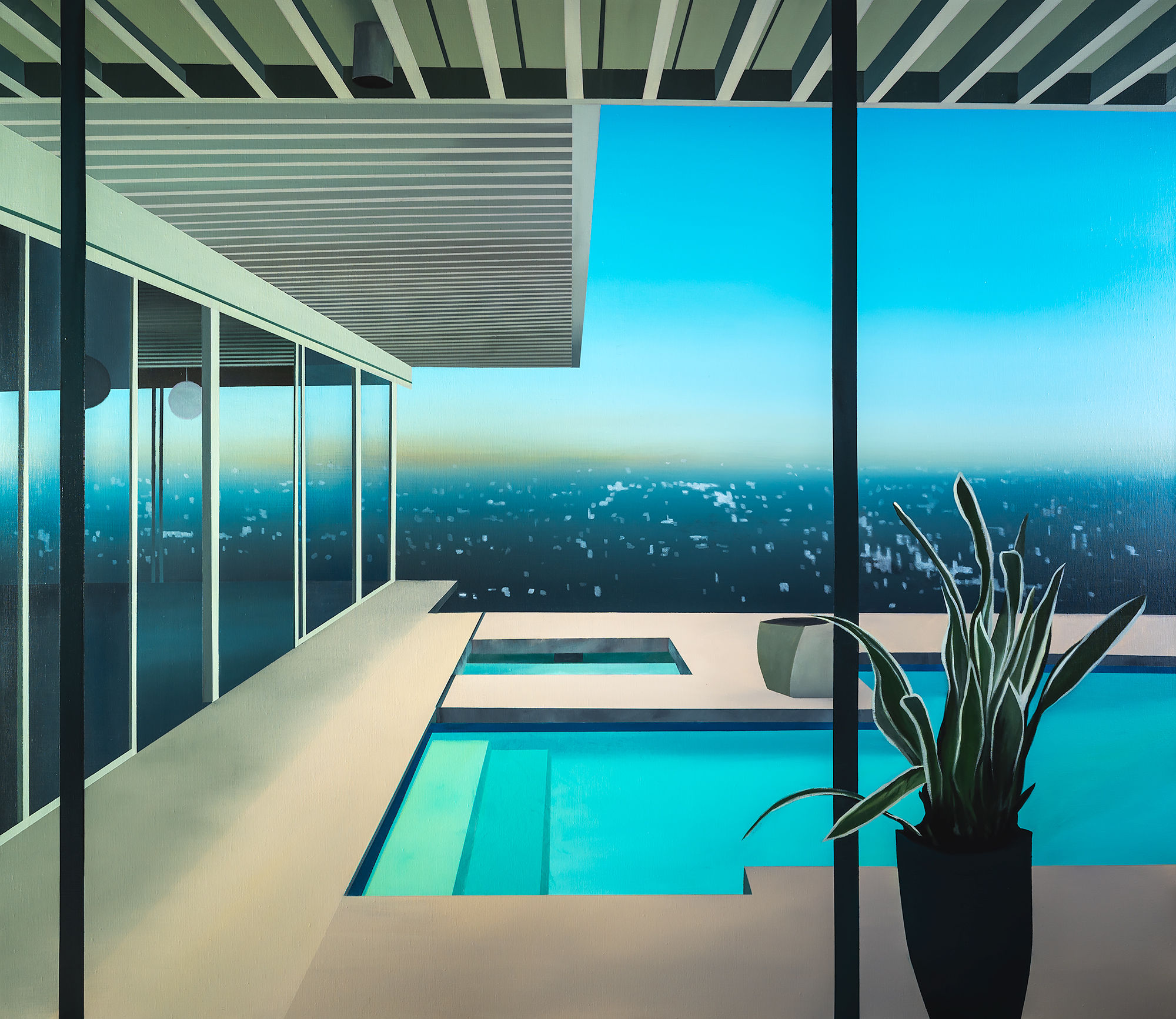 Laurence Jones, Desert Dayglow At Morning, 2021