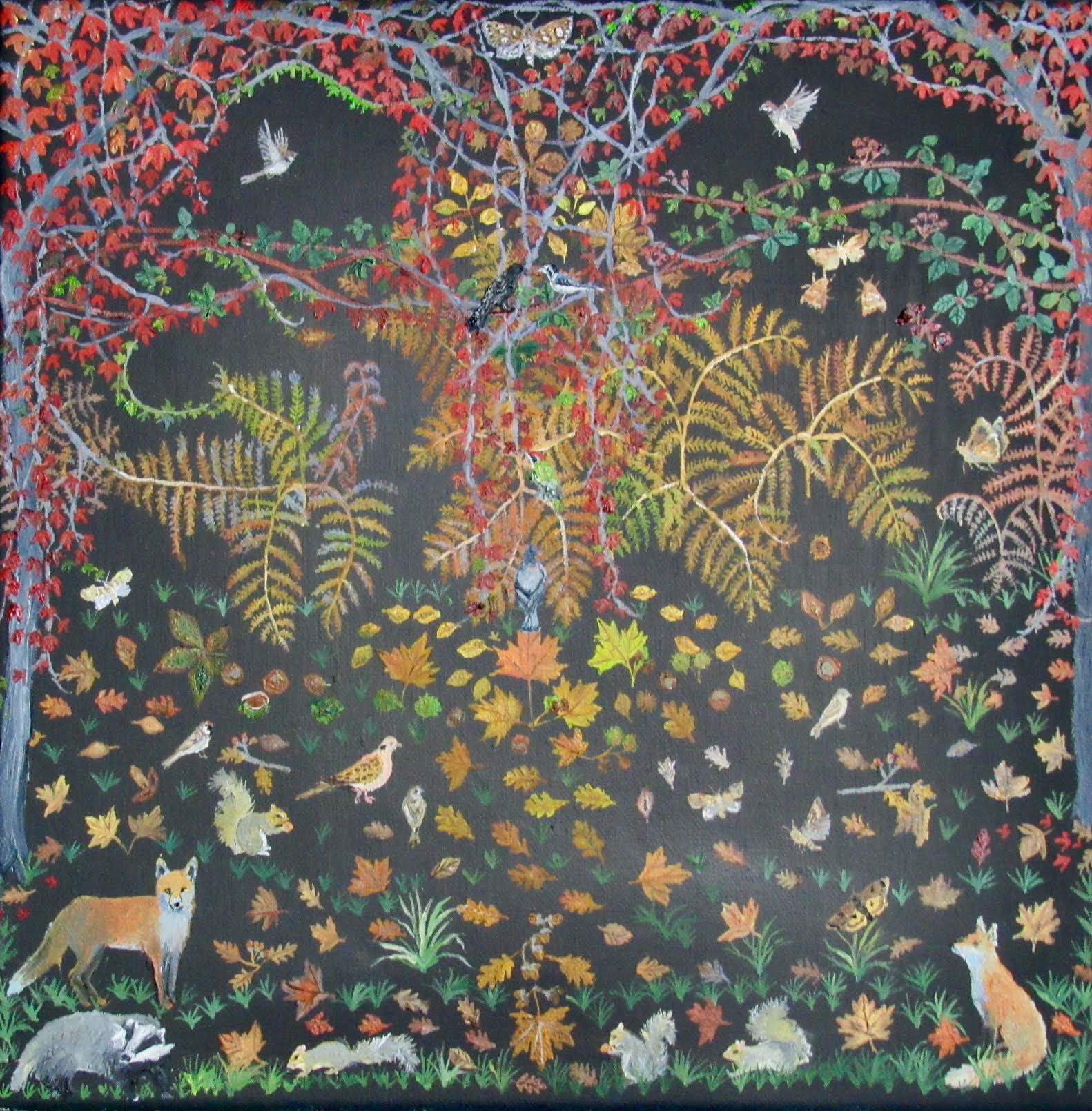 Emma Haworth, Autumn Leaves, 2017