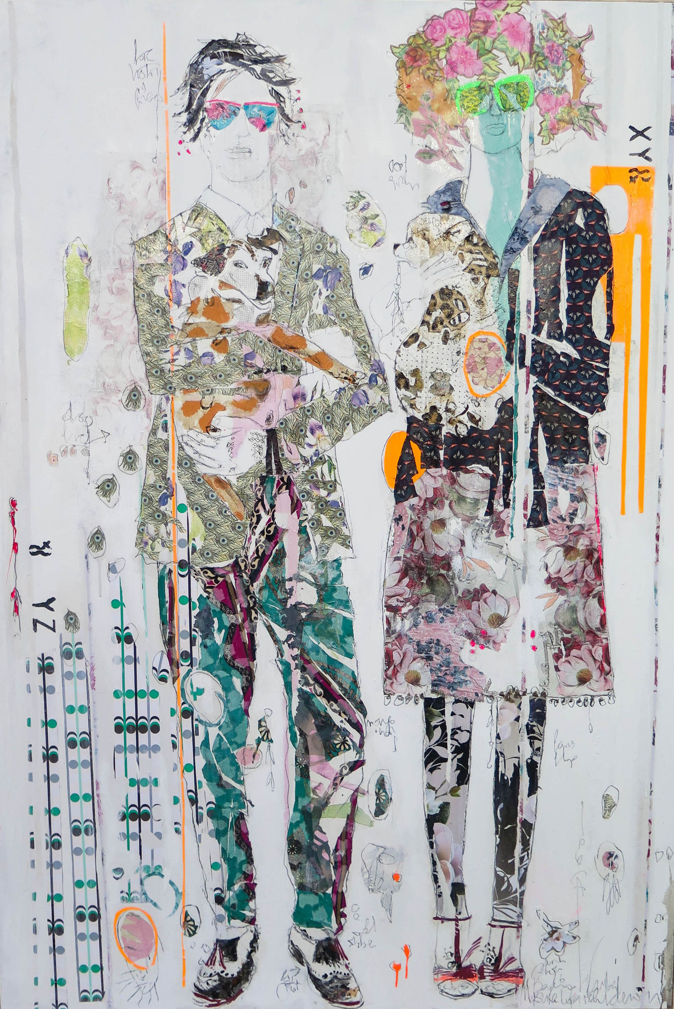 Mersuka Dopazo and Teresa Calderón, Cafe Berlin, 2017