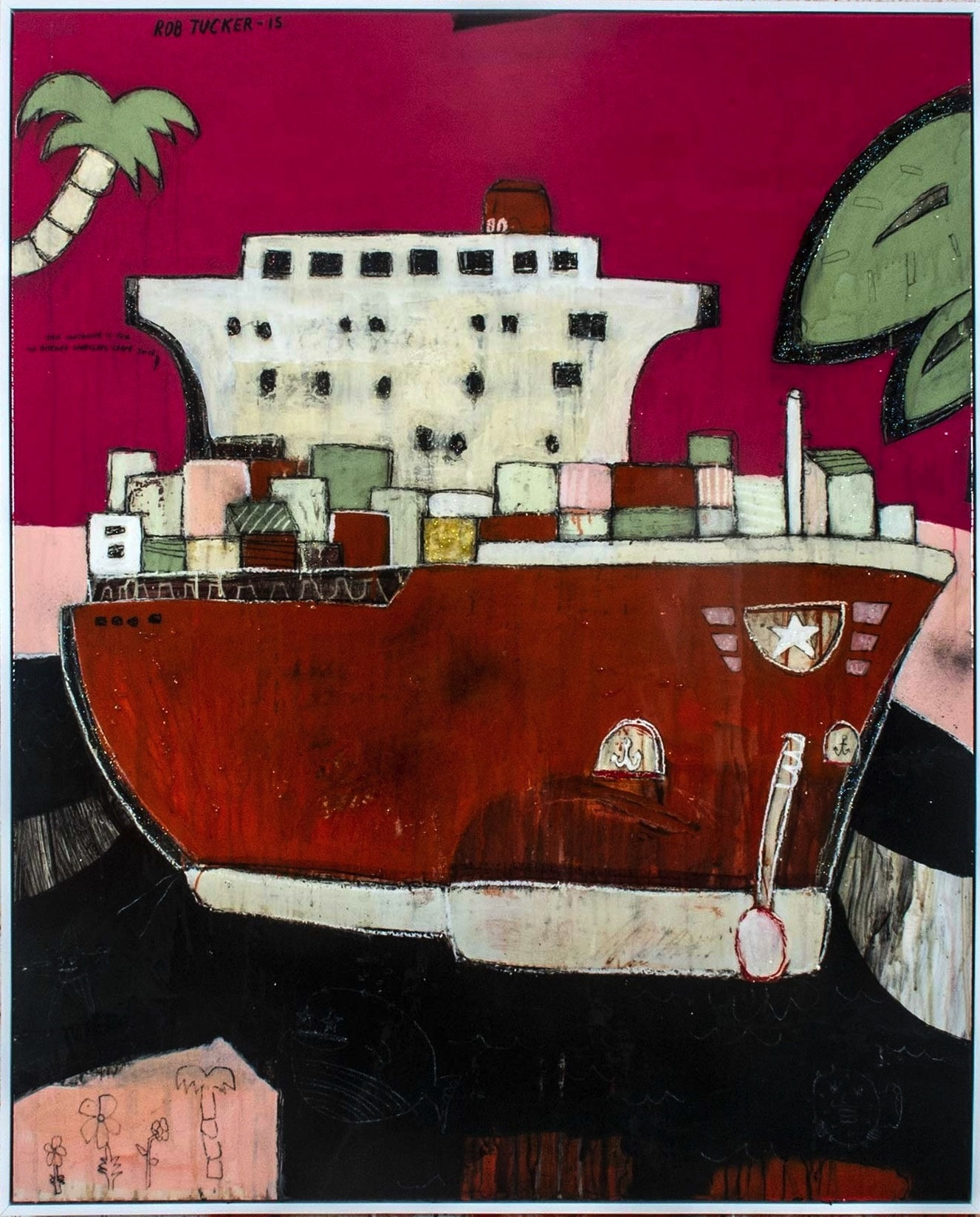 Rob Tucker, This Container Is Full Of Ripened Sparkling Grape Juice, 2015