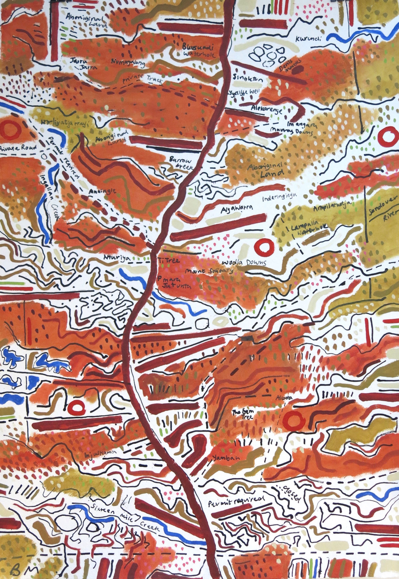 Barbara Macfarlane, The Road to Alekarenge, 2017