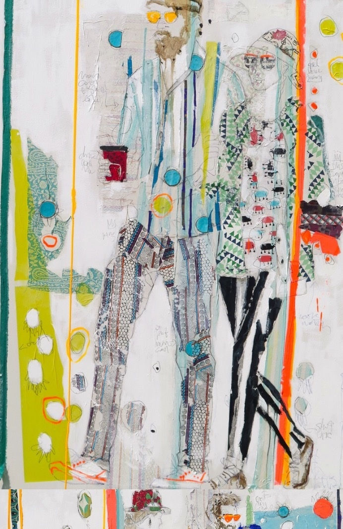 Mersuka Dopazo and Teresa Calderón, Bebiendo Café Metan, I Walk, 2015