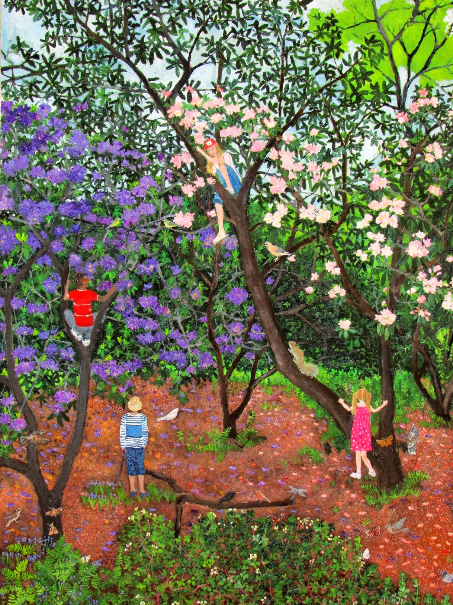 Emma Haworth, Study Climbing Trees, 2013