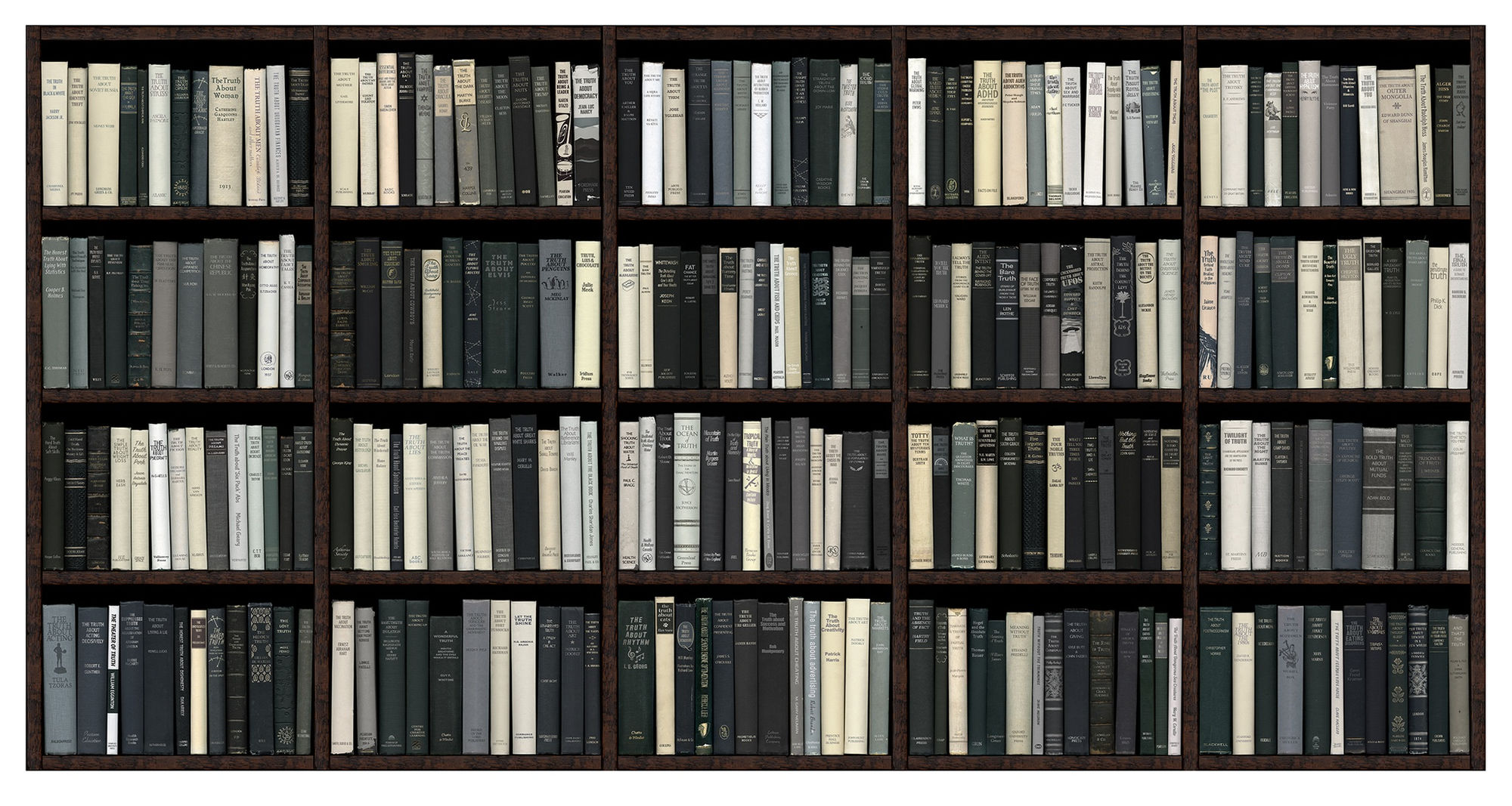 Phil Shaw, The Truth in Black and White with Some Grey Areas 3, 2016