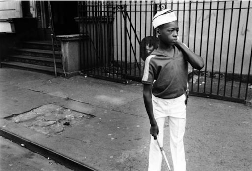 Dawoud Bey, A Young Boy from a Marching Band, Harlem, NY, 1977