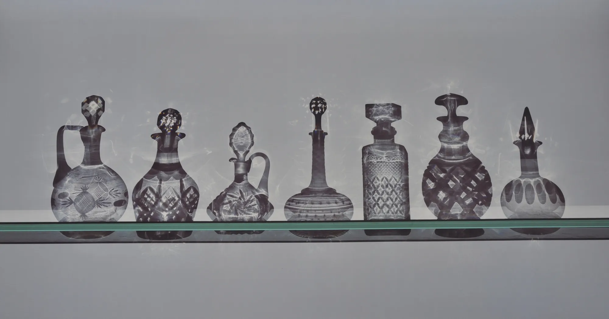 Rob and Nick Carter, Seven Decanters Photogram, 2017