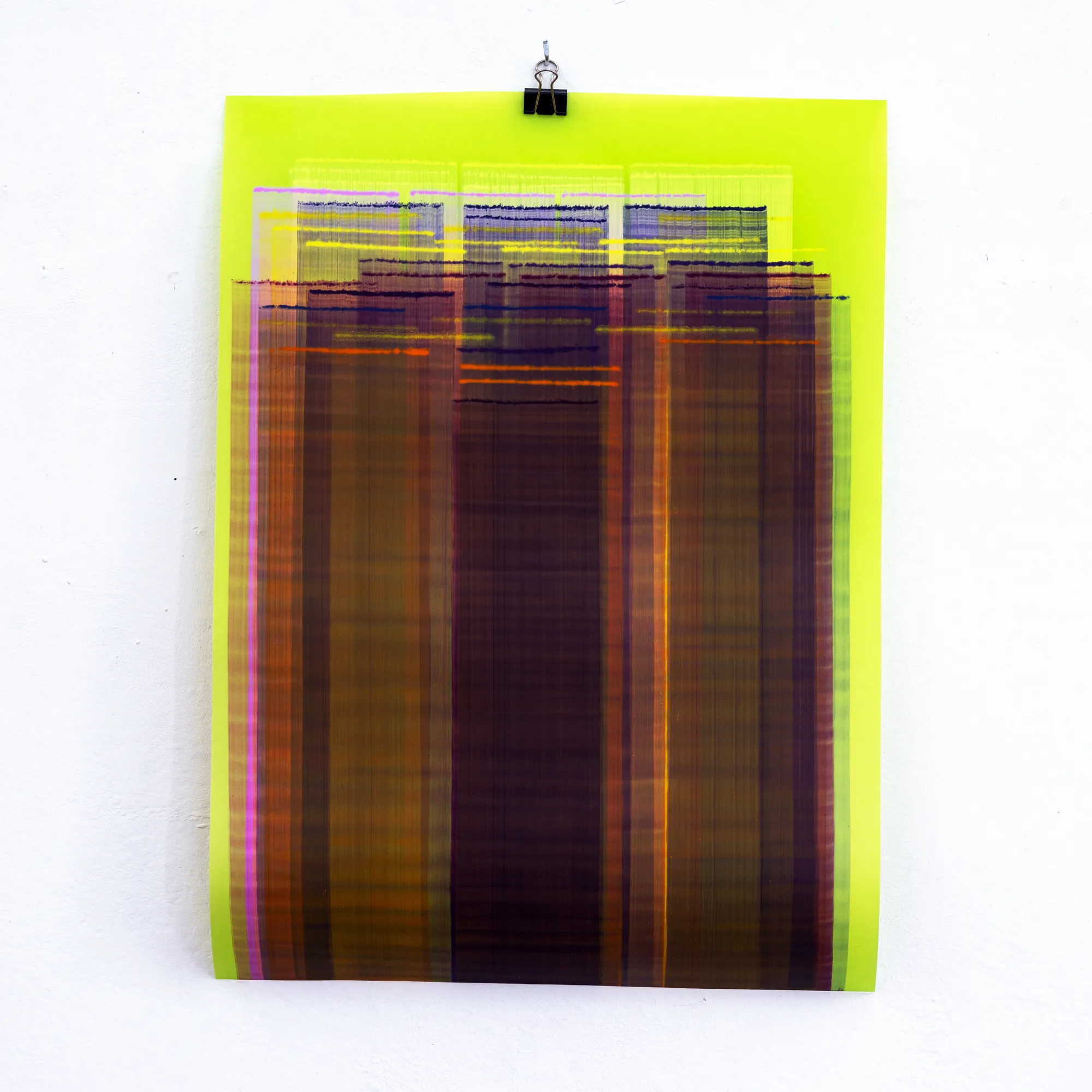 Elisabeth Sonneck, Small Scrollpainting (2), 2024