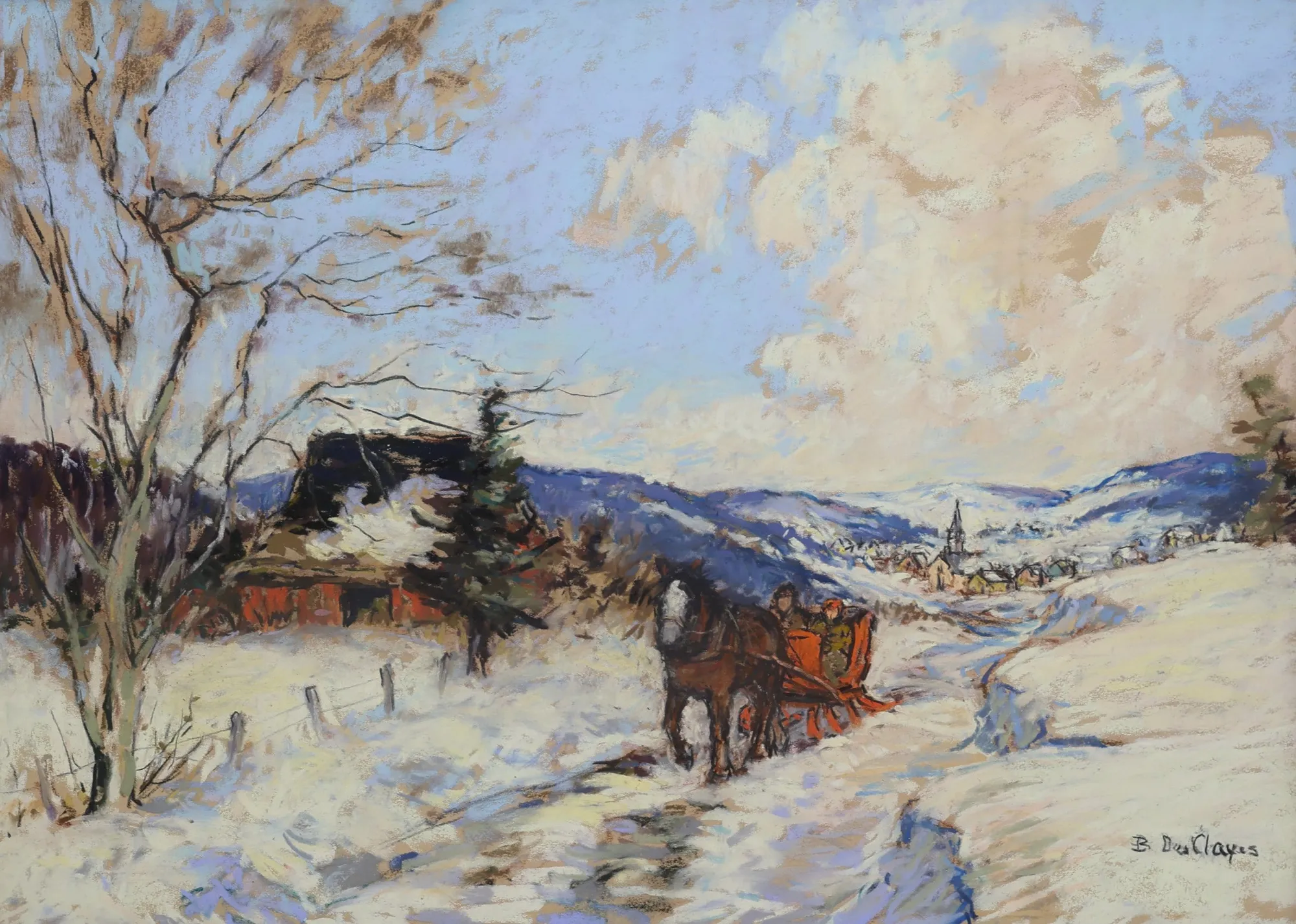 Berthe Des Clayes, Returning Home