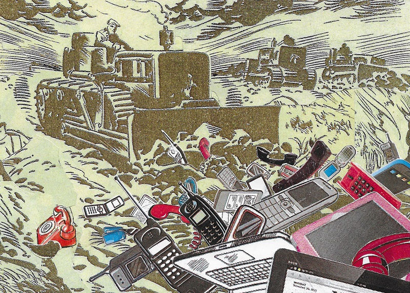 David Mach HRSA, Contact Less