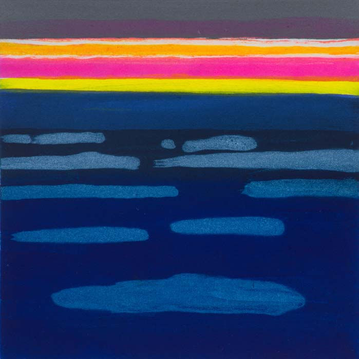 Barbara Rae RSA, Sea Ice - Disko Bay