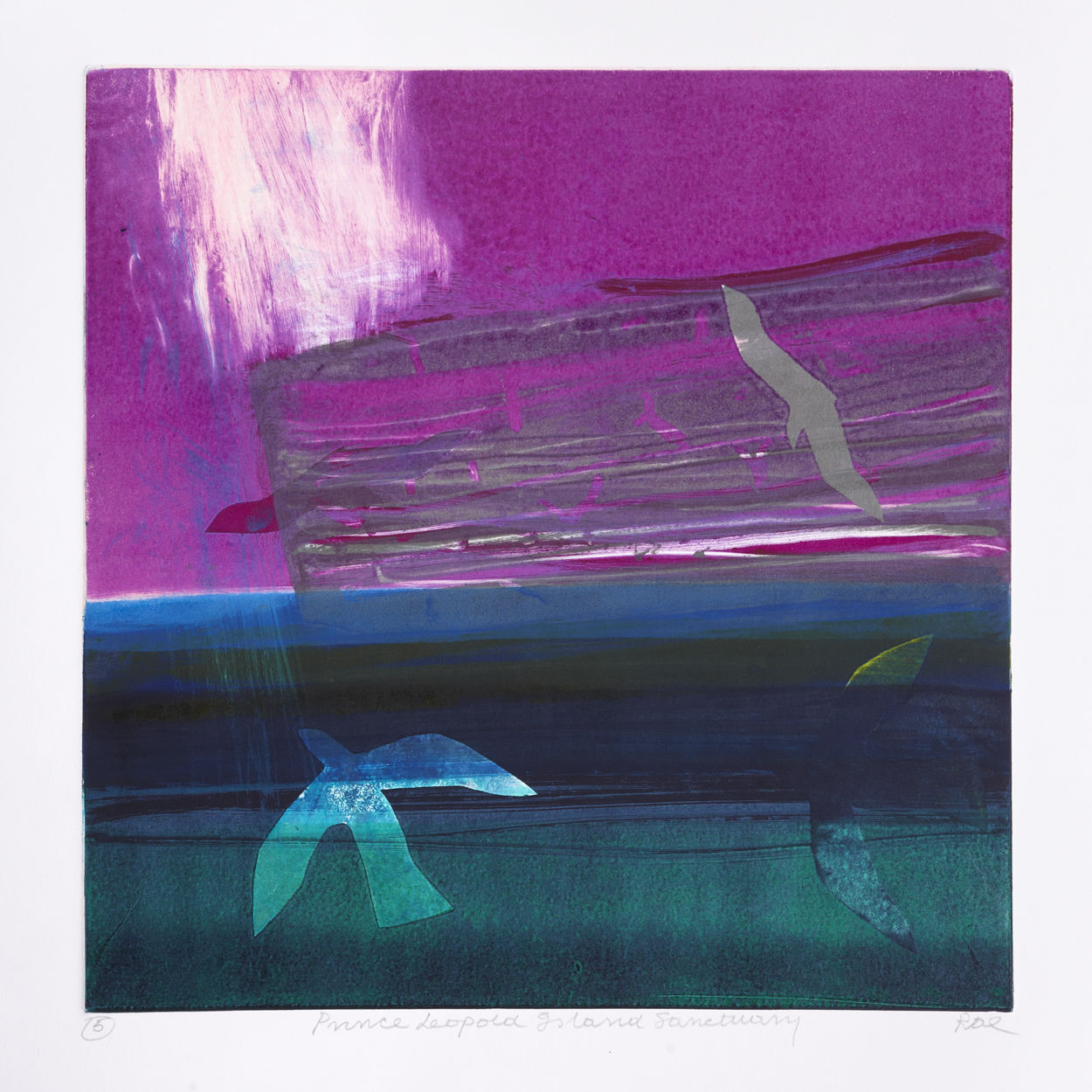 Barbara Rae RSA, Prince Leopold Island Sanctuary No. 5, 2016