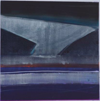 Barbara Rae RSA, Croker Glacier - Dusk, 2017