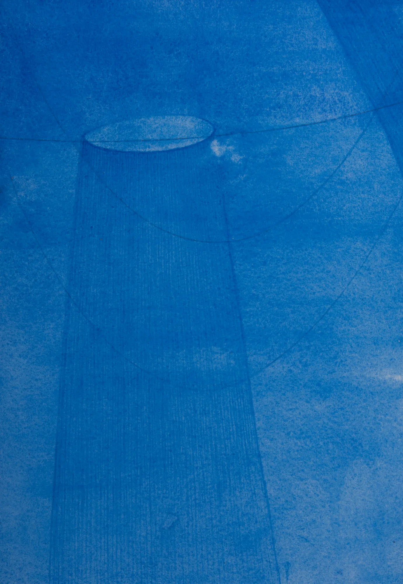 Eileen Lawrence RSA, Blue