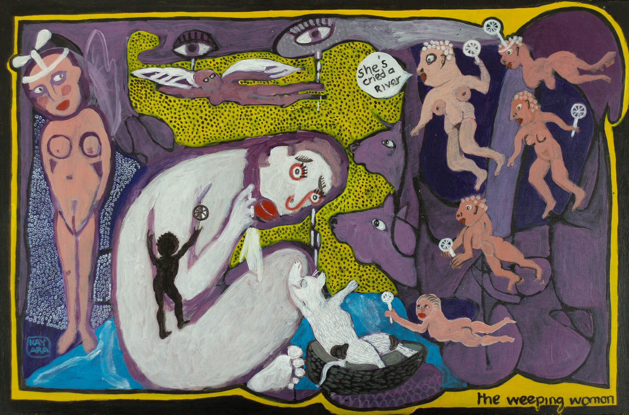 Kay Le Seelleur Ara, Weeping Woman, 2023