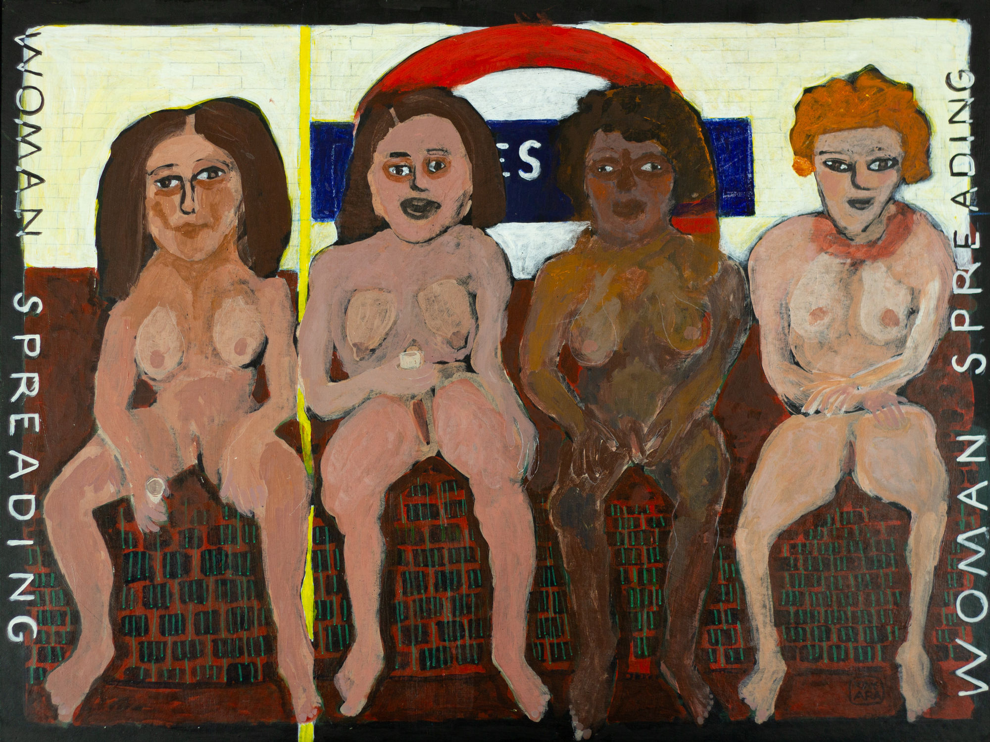 Kay Le Seelleur Ara, Womanspreading, 2022