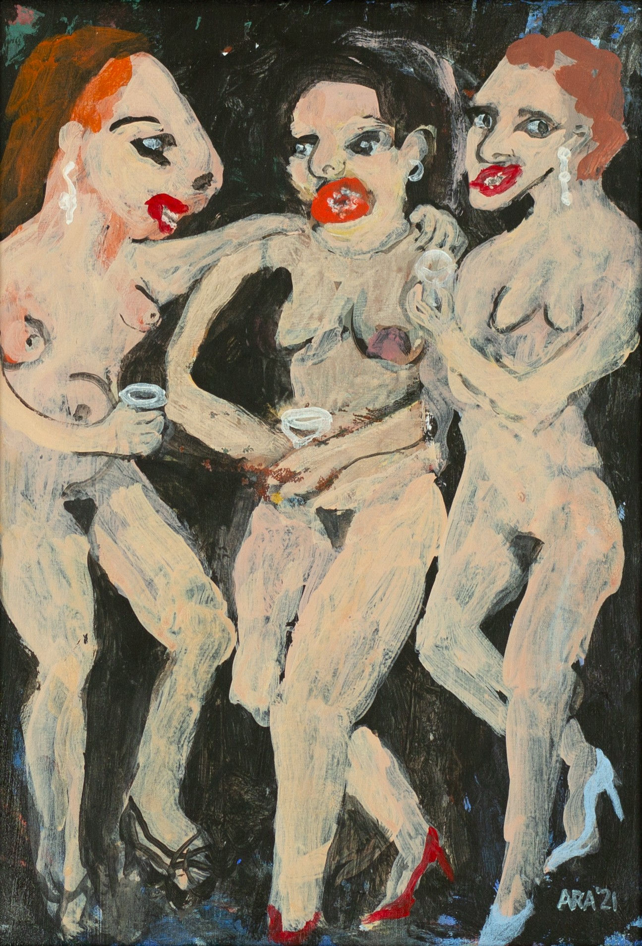 Kay Le Seelleur Ara, The Private View, 2021