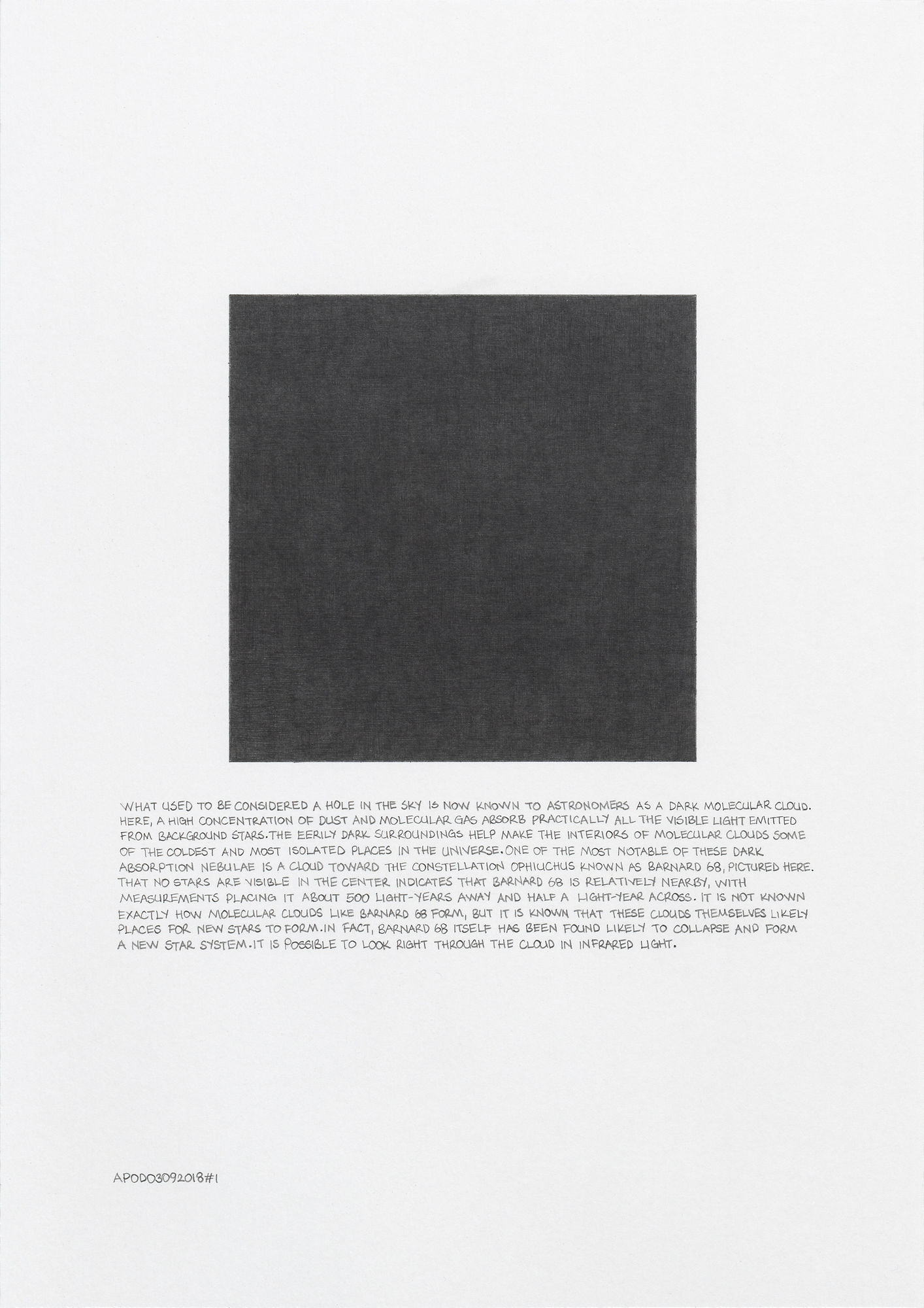 Yağız Özgen, APOD03092018#1 , 2018