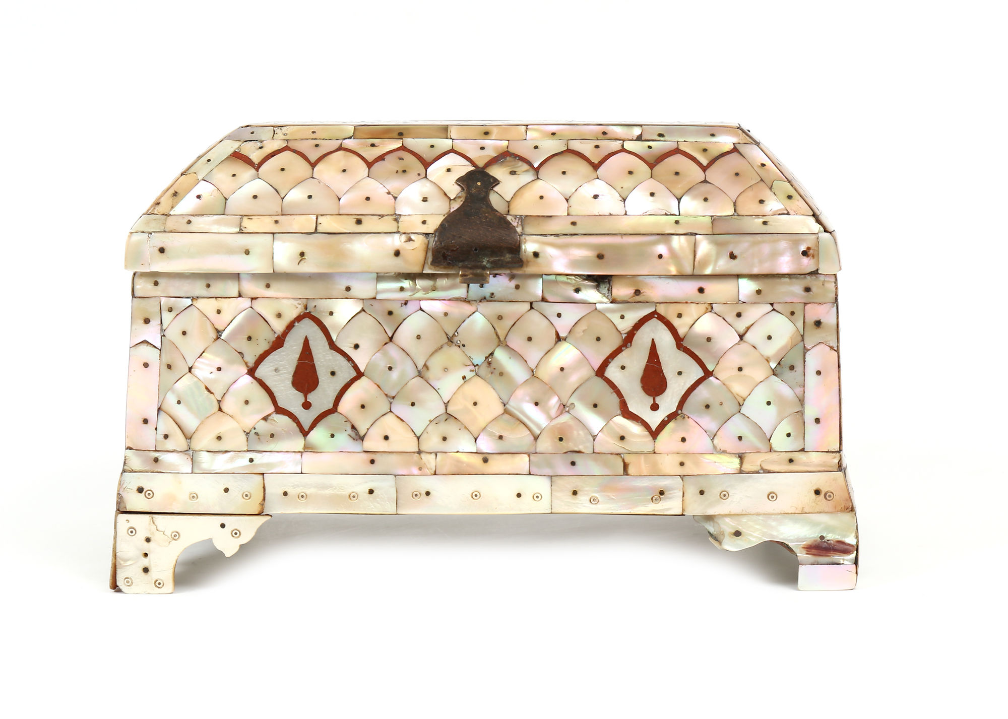 Cofre (Dibba) Indo-português / A Dibba Indo-Portuguese Casket, India, Gujarate, séc. XVII.