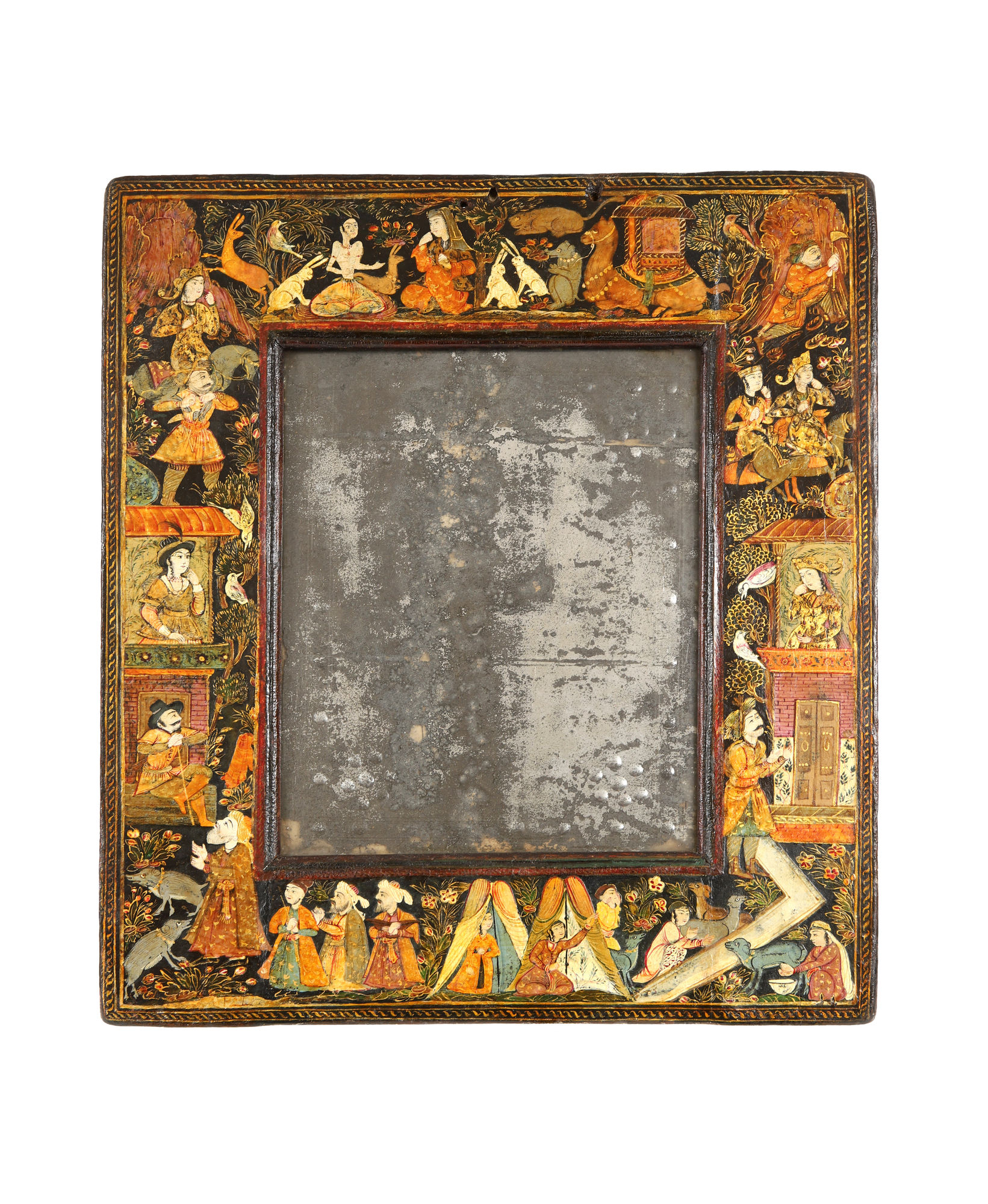 Espelho emoldurado / Safavid mirror , Séc. XVII