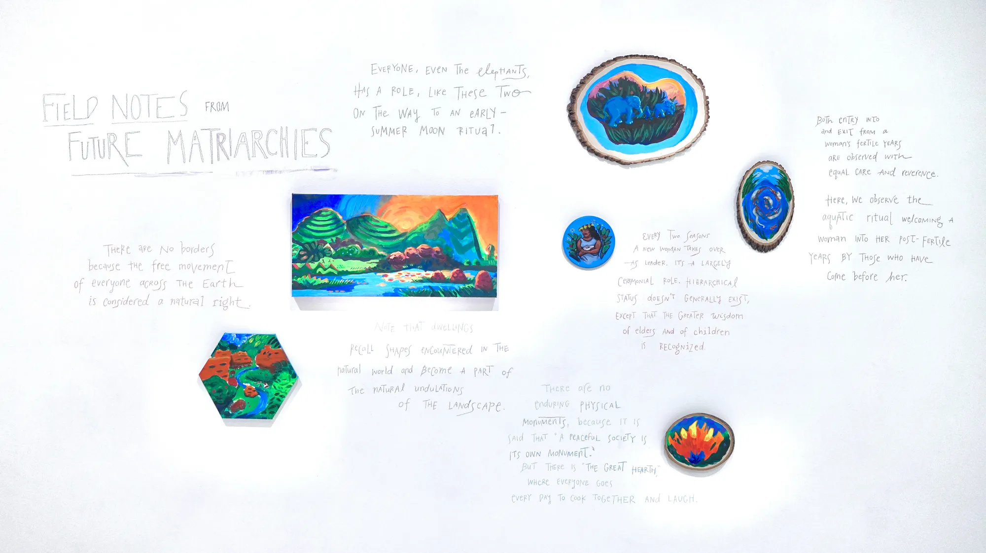 Susan Coyne, Field Notes from Future Matriarches, 2022