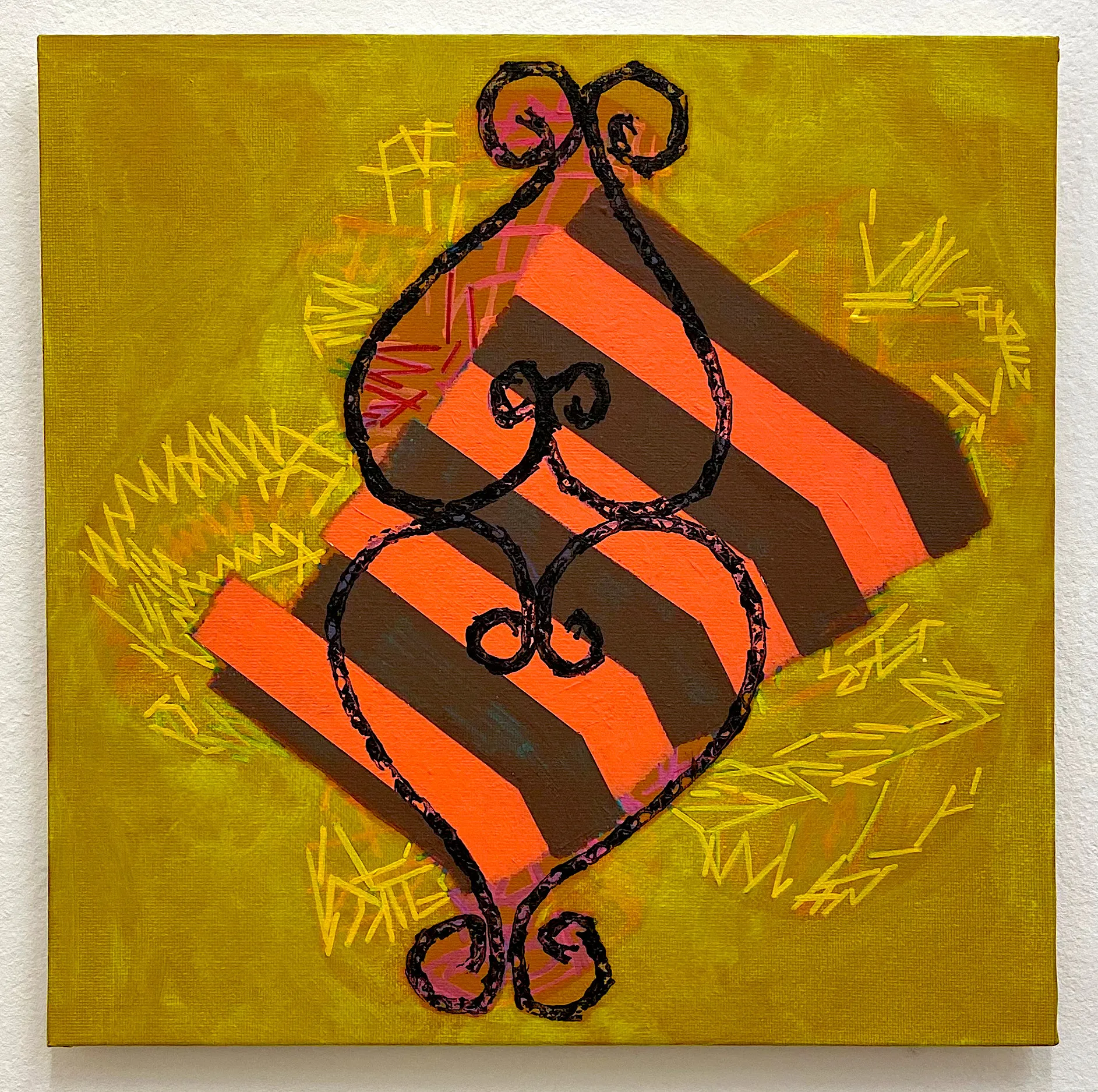 Nadine Christensen, Off cuts (Yellow), 2022