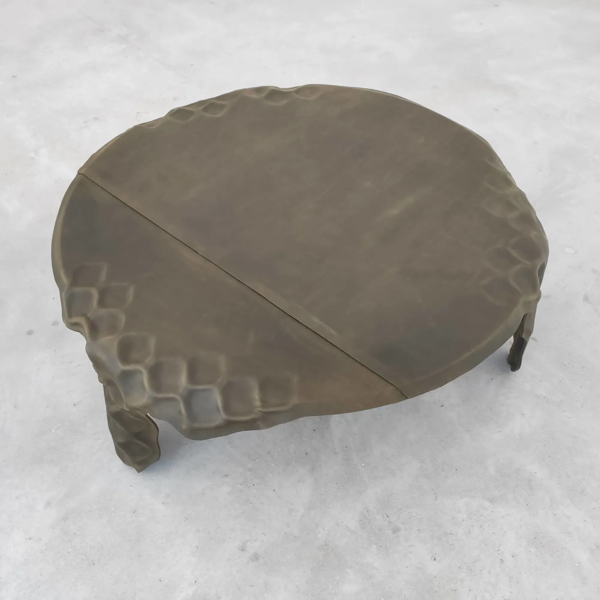 Trent Jansen and Johnny Nargoodah, Ngumu Janka Warnti Coffee Table, 2020