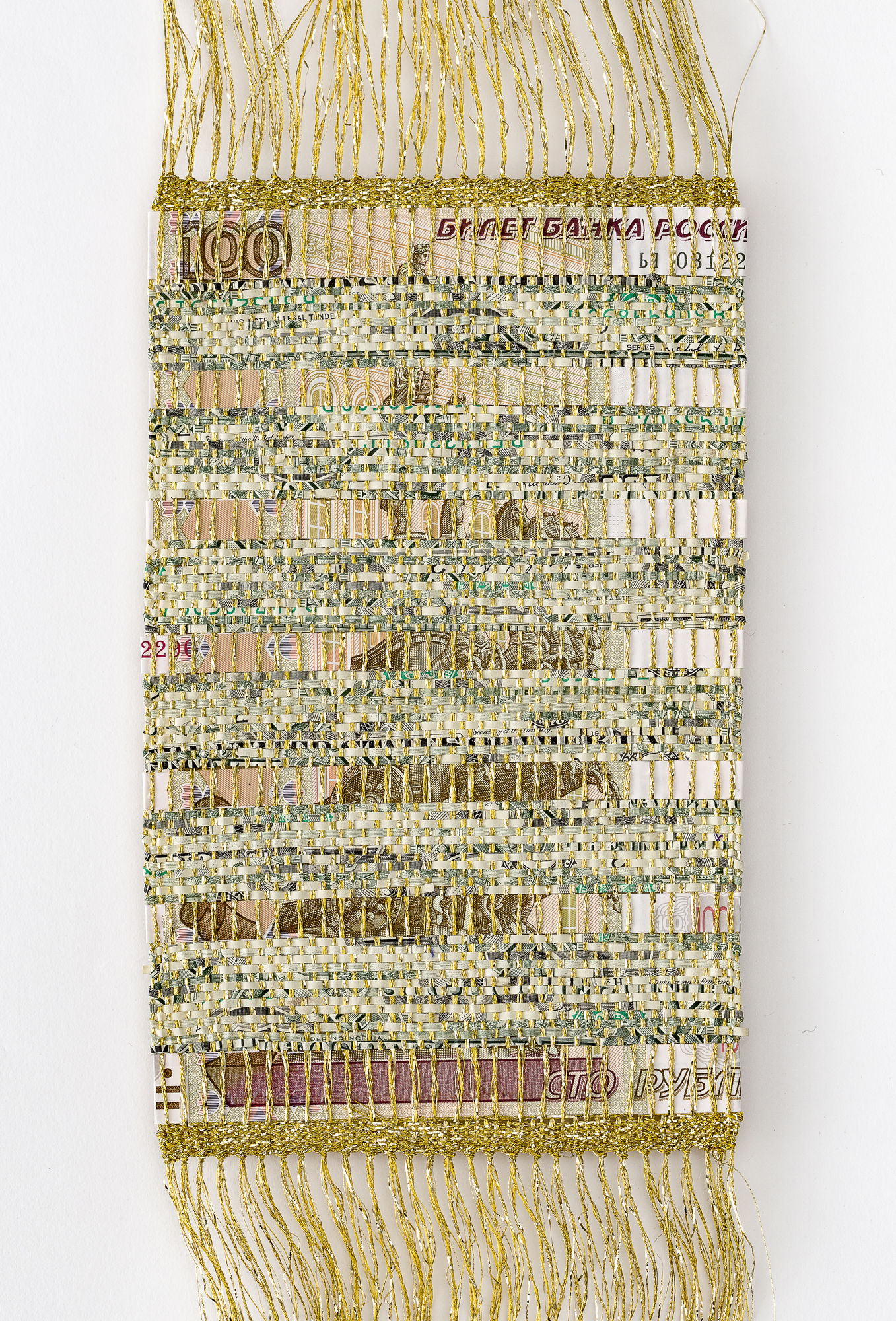 Abdullah M. I. Syed, Fabricating Economies (USA/Russia - Recto), 2020