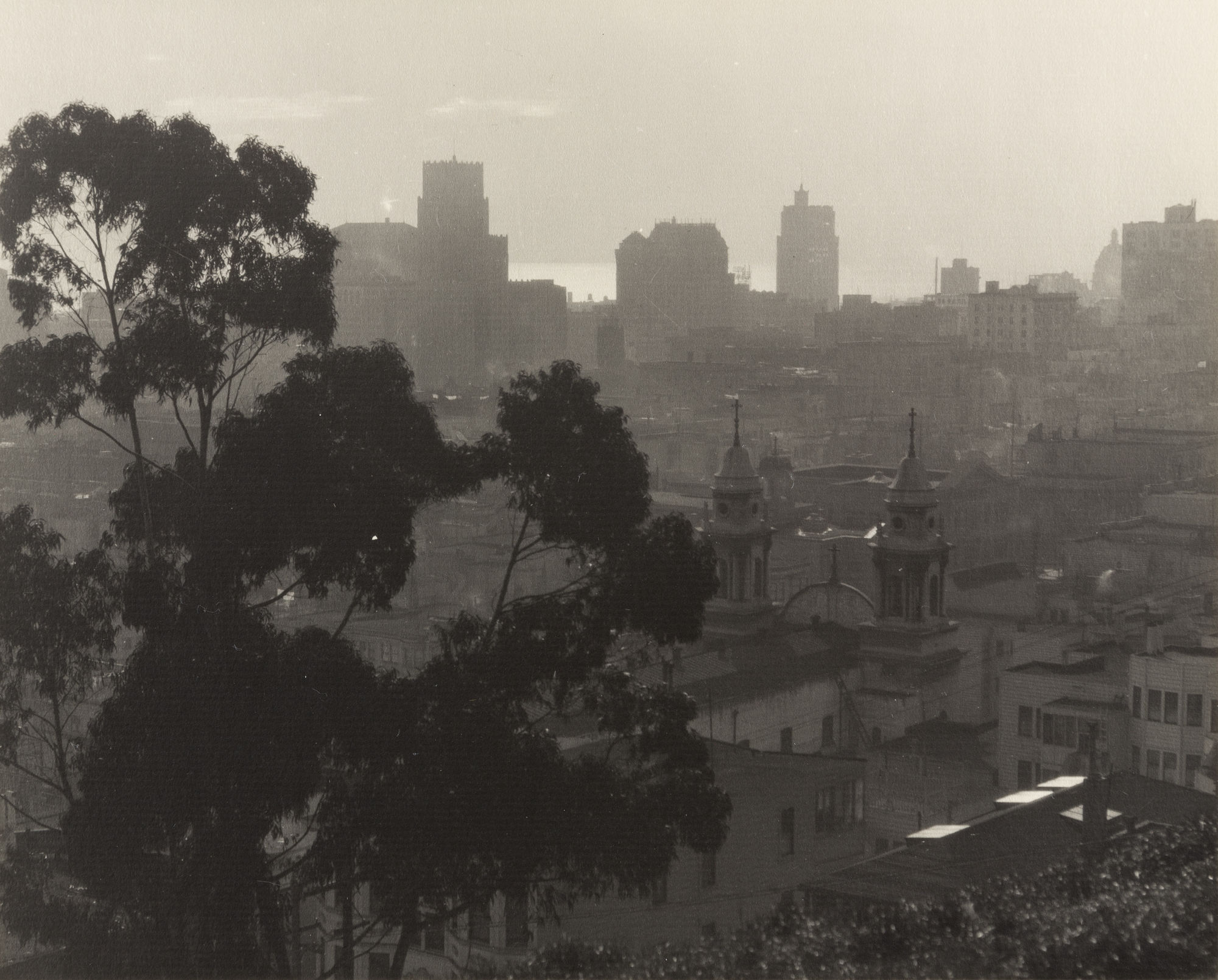 William E. Dassonville, Overlooking San Francisco, c. 1920s