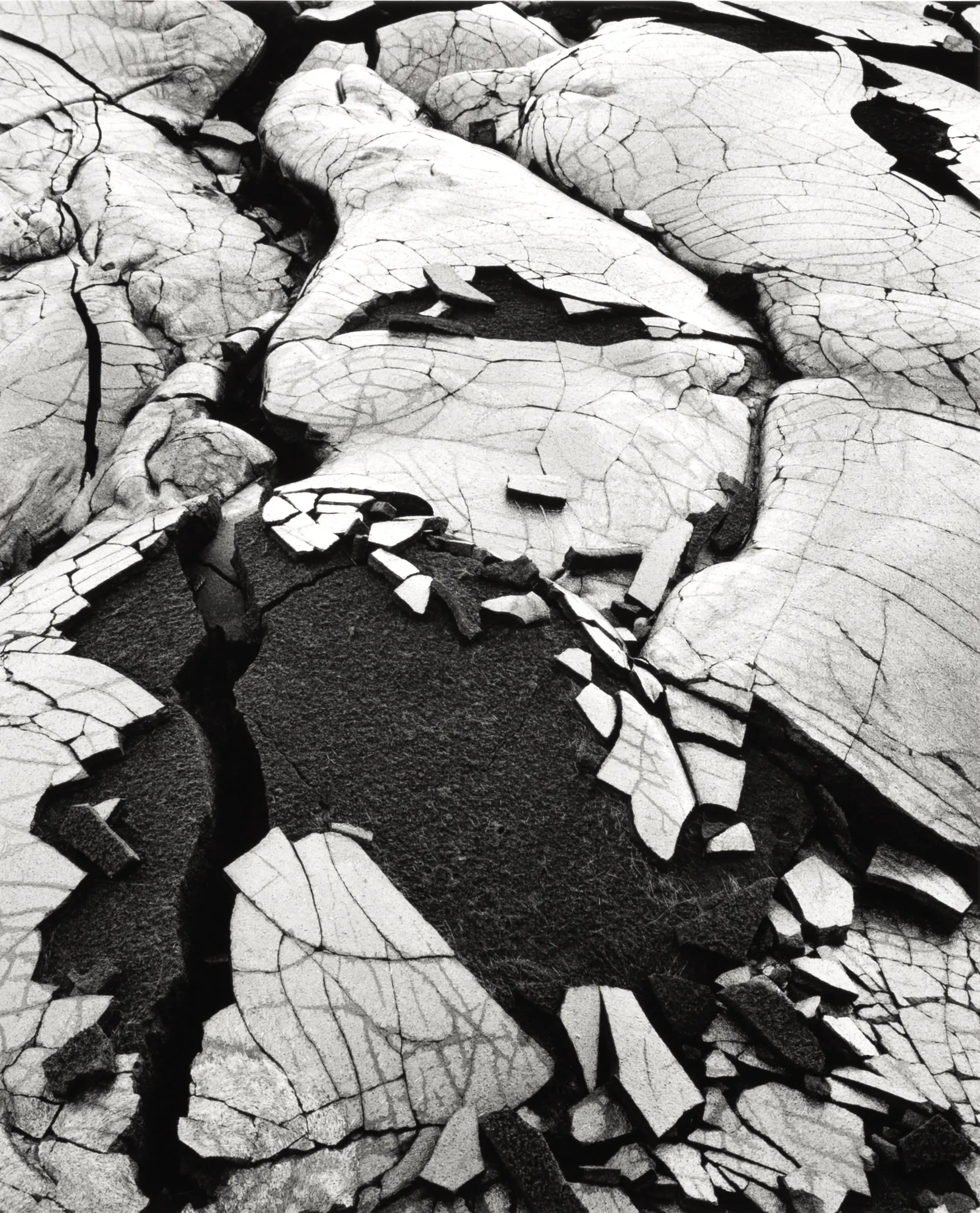 Richard Garrod, Lava Flow, Hawaii, 1984