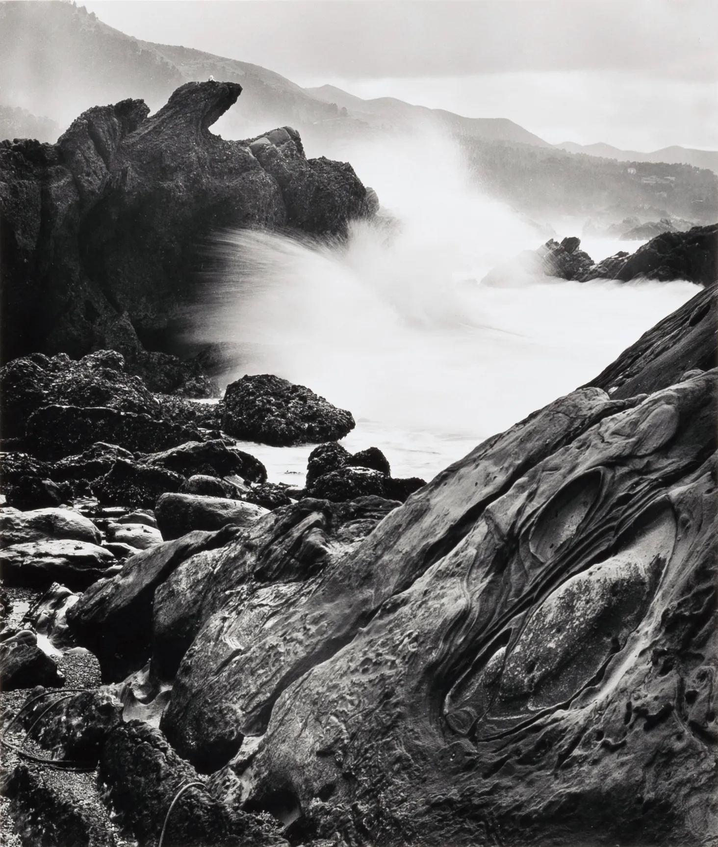 Wynn Bullock, Point Lobos Wave, 1958
