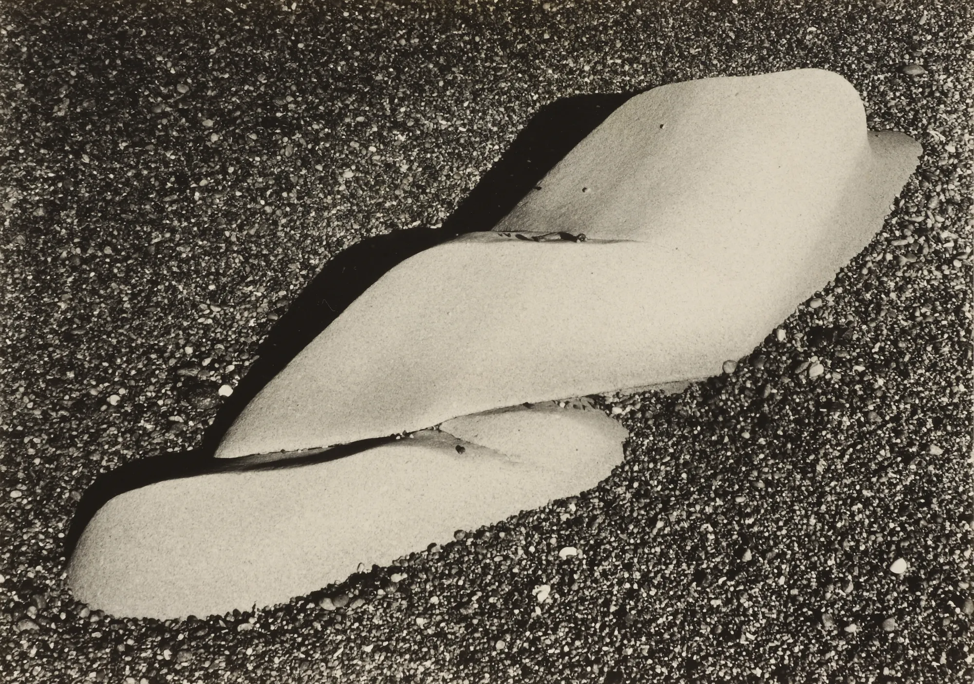 Edward Weston, Eroded Rock (51R), Point Lobos, 1930