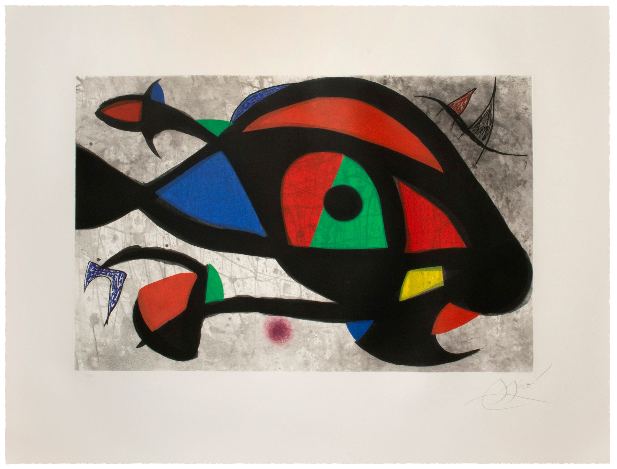 Joan Miró, Le Beluga, 1975