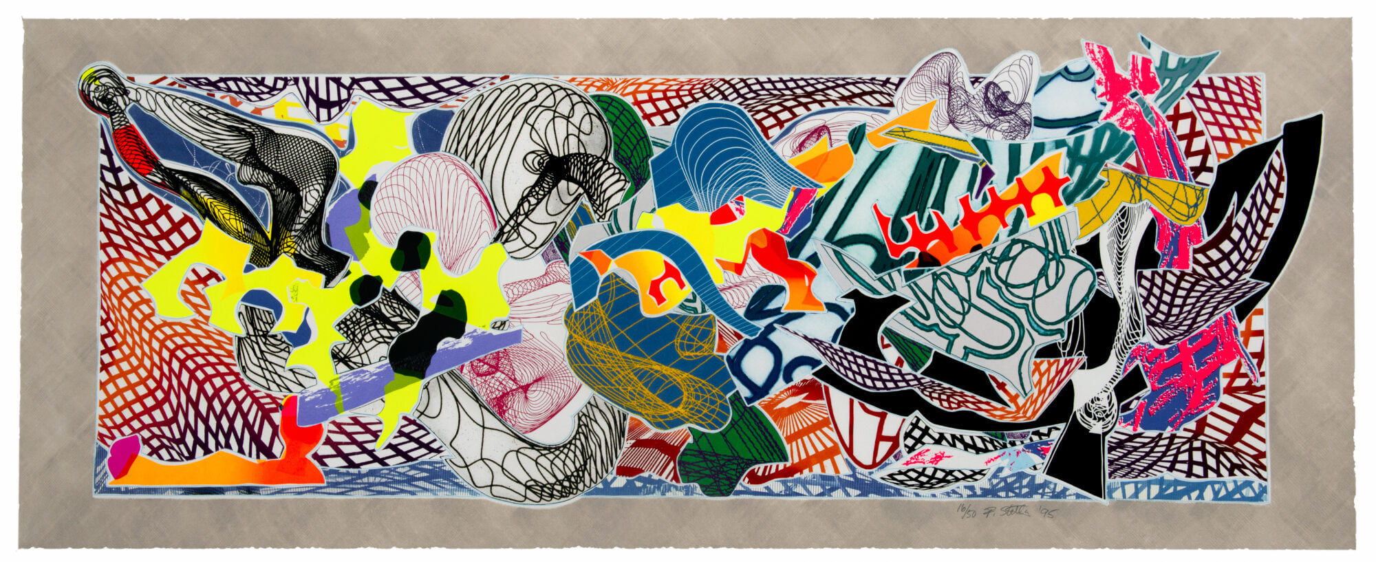 Frank Stella, Despairia, 1995