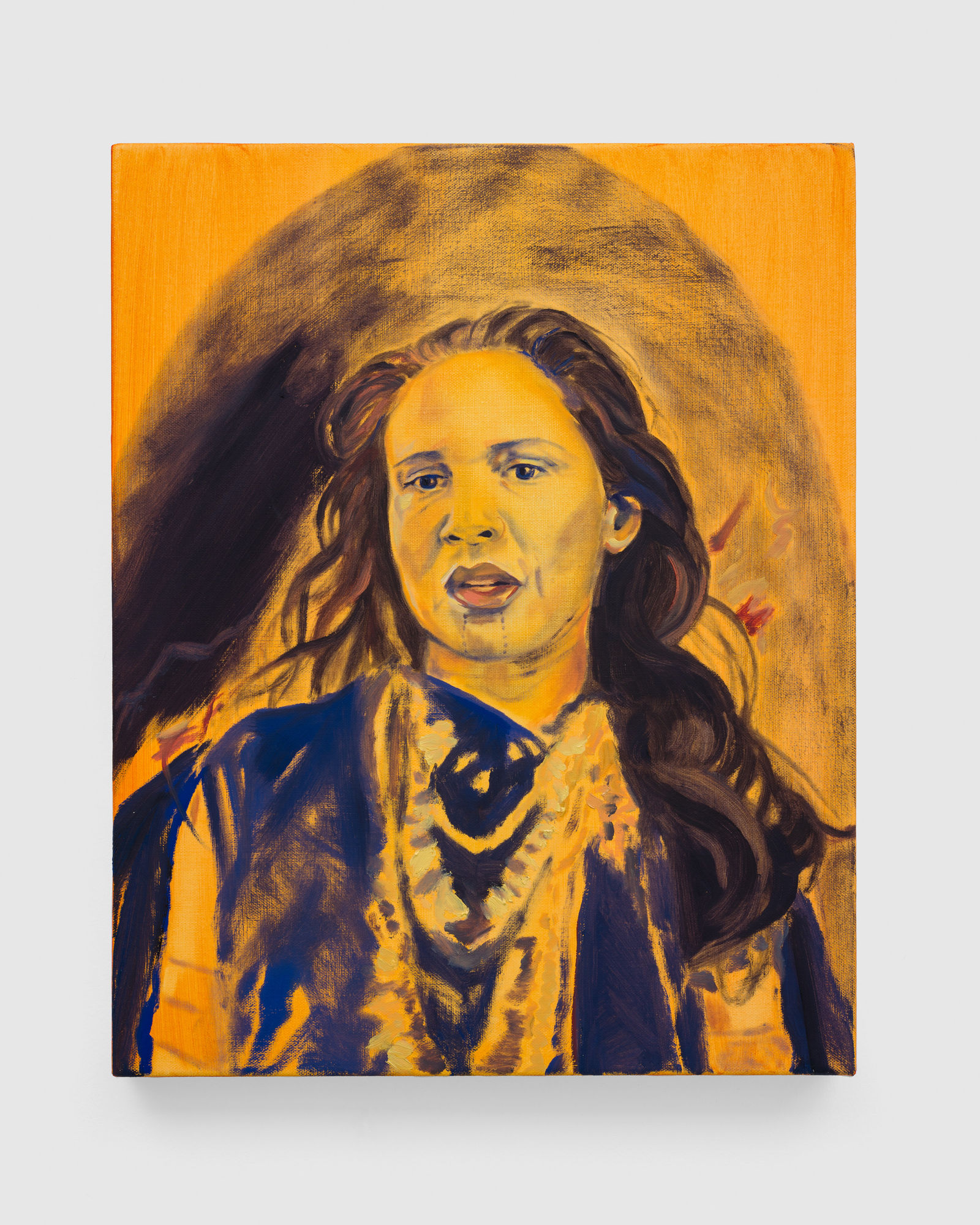 Katie Dorame, Tonantzin as Paara in orange & blue, 2022