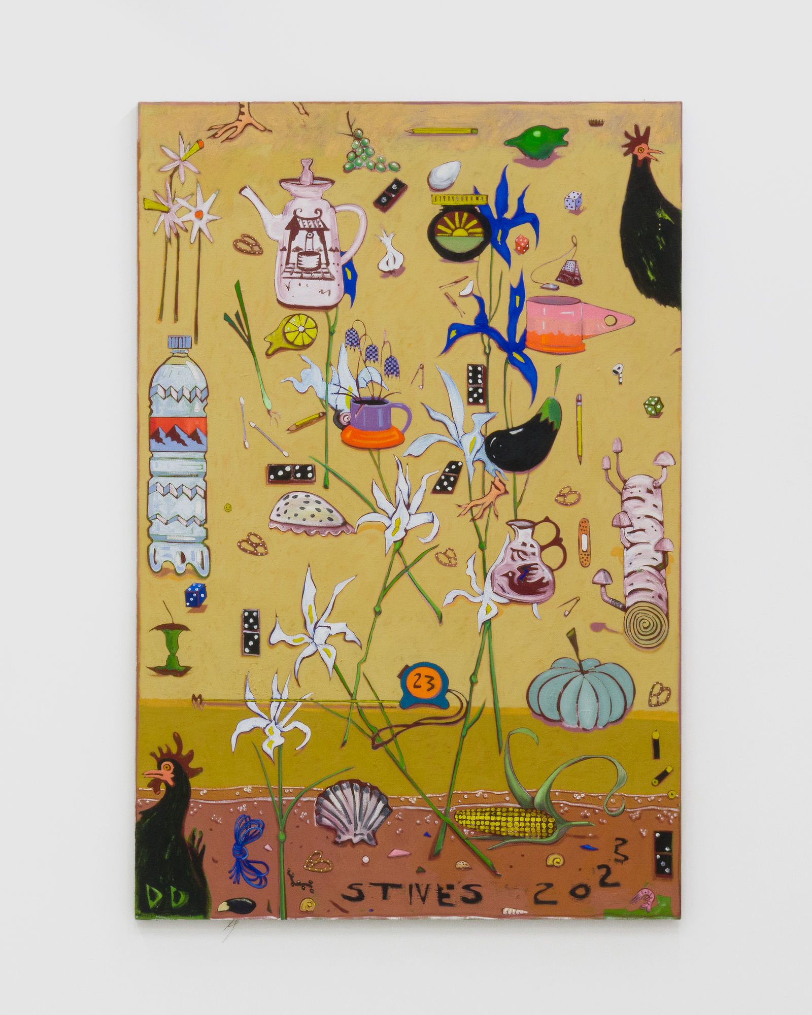 Dickon Drury, Flowers for Alfred Wallis, 2023