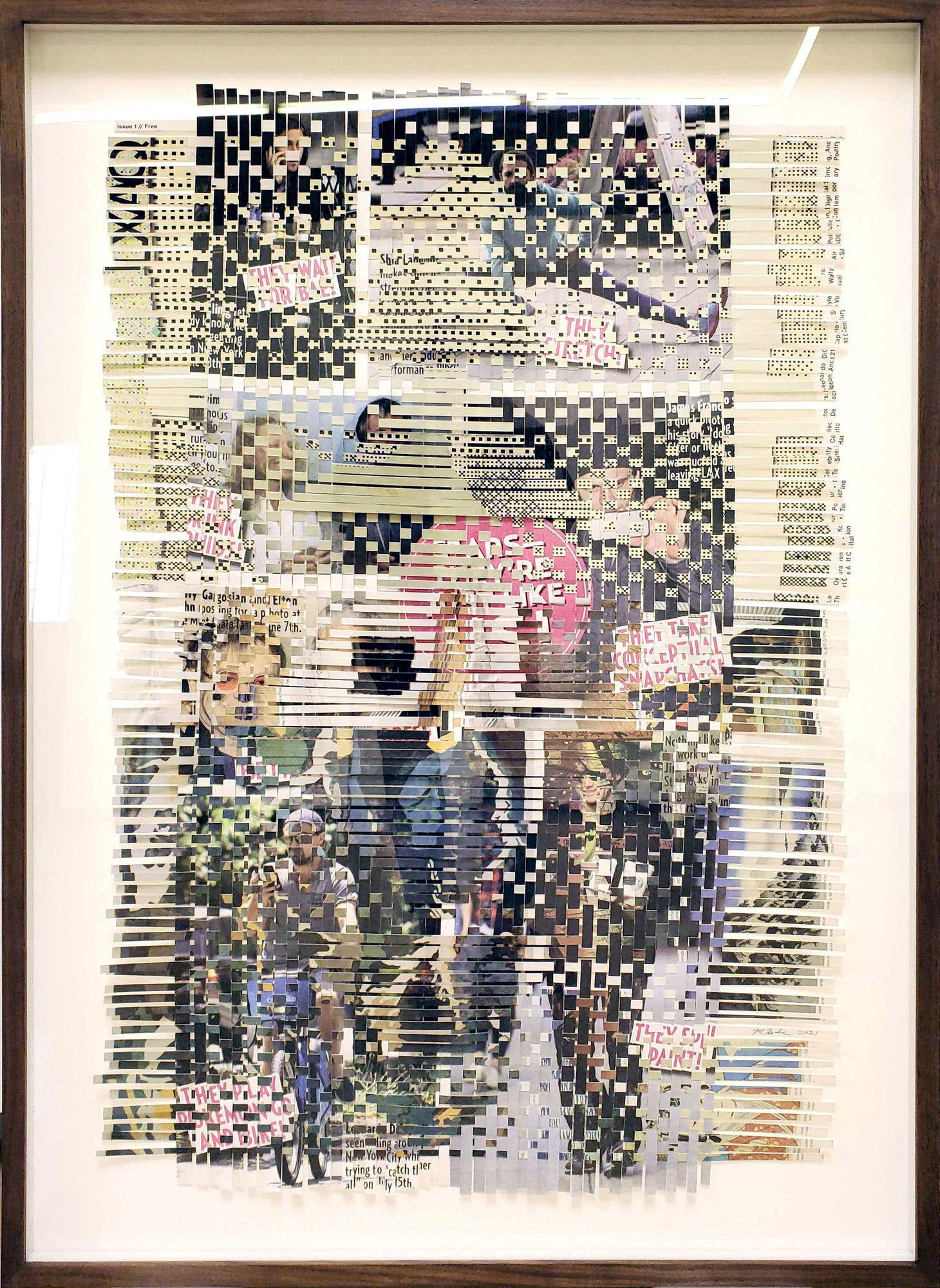 Miguel Arzabe, Los Angeles #1 (studio image), 2021