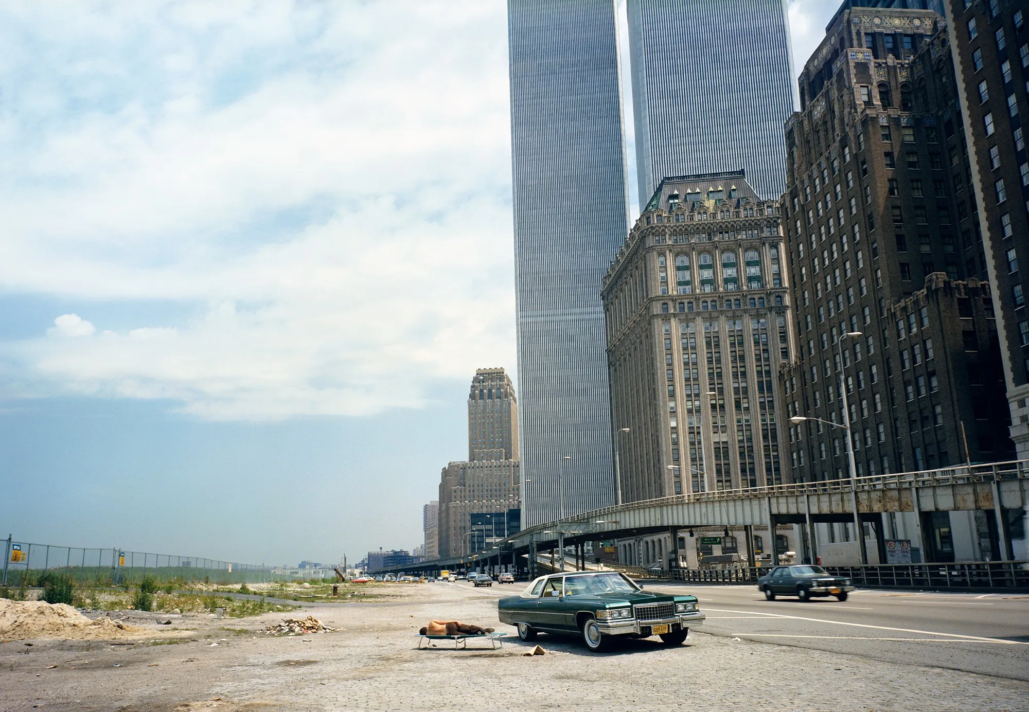 Mitch Epstein, West Side Highway, New York City 1977 (from Recreation), 1977