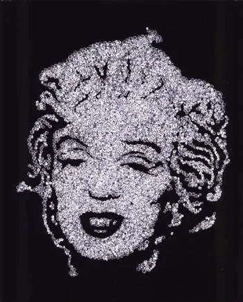 Vik Muniz, Marilyn Monroe (from Pictures of Diamonds), 2004