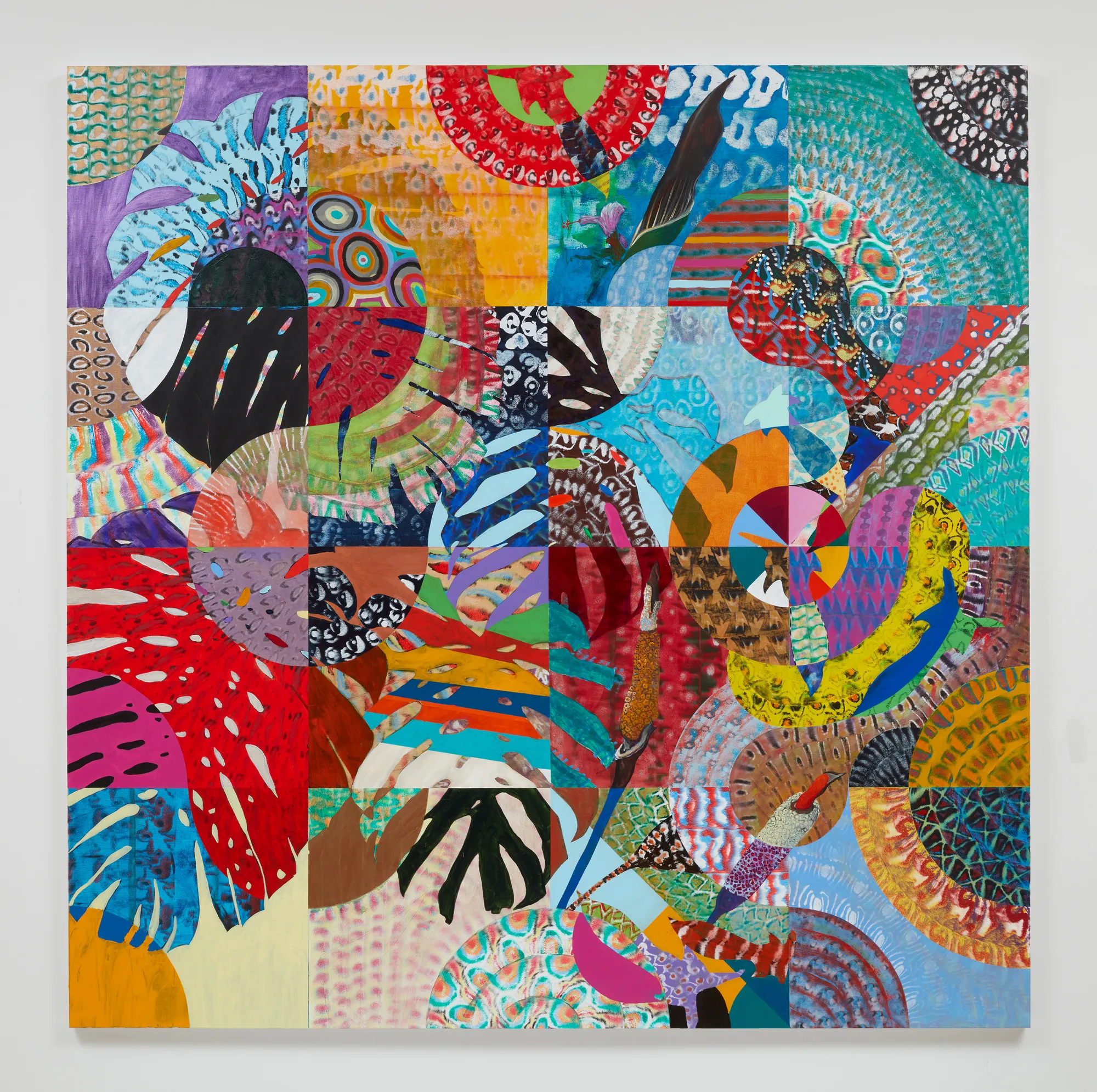 Luiz Zerbini, Jardim das Delicias, 2022