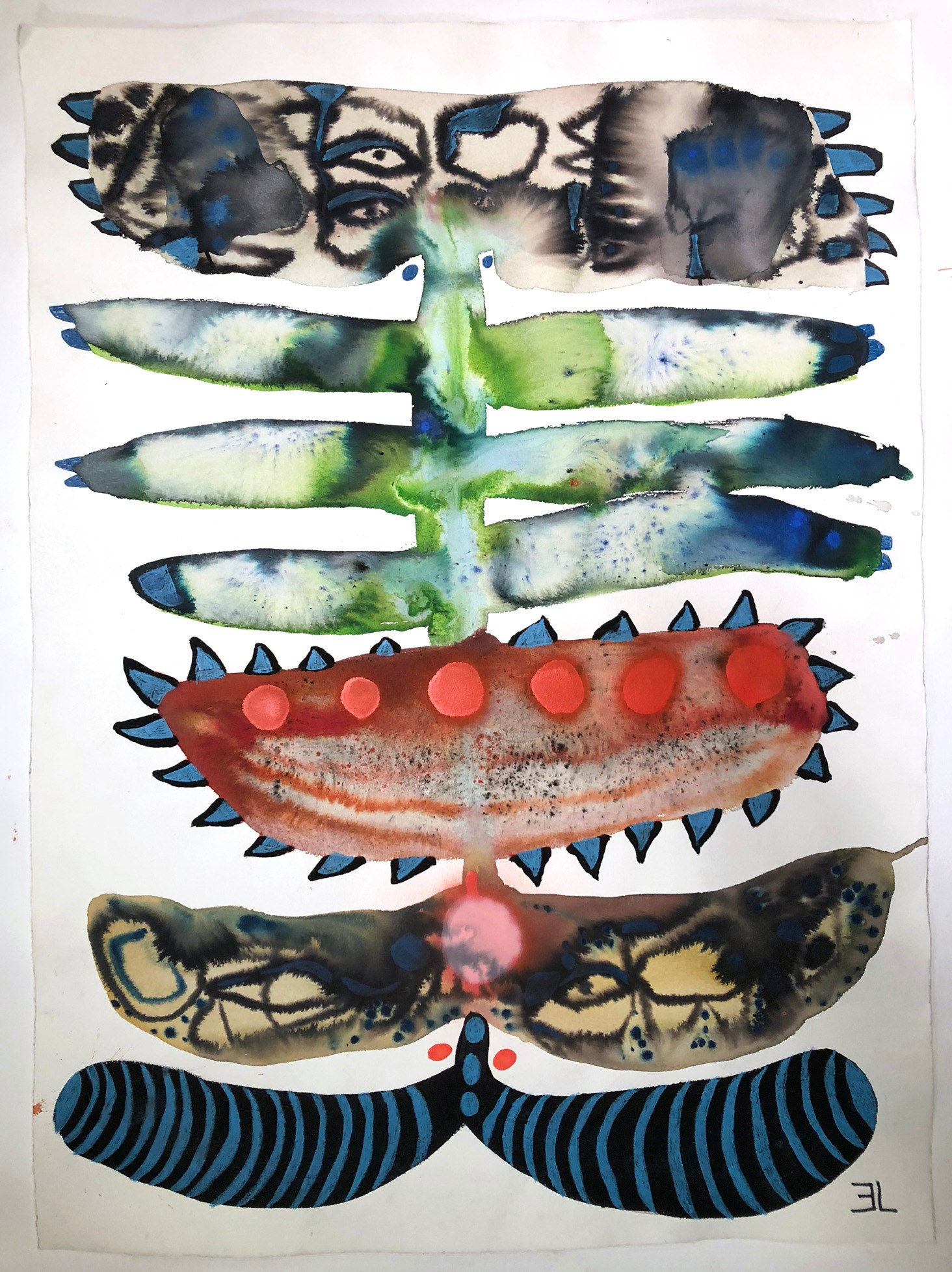 Emma Larsson, Jätteloka, 2020