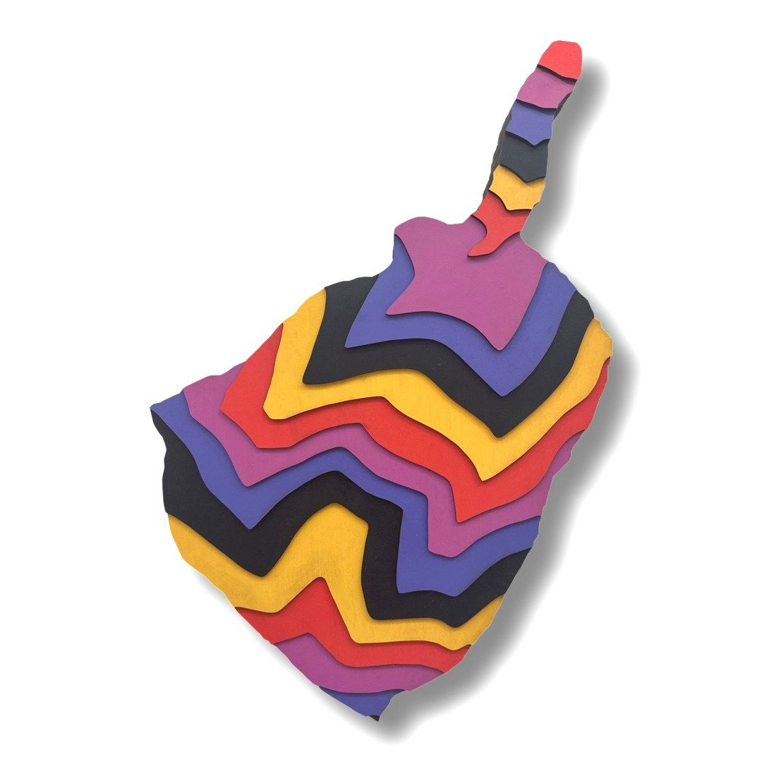 Christopher Warren, Chair 9 Watershed (Inverted), 2023