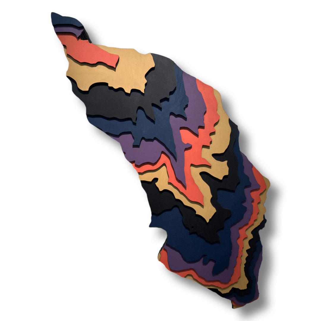 Christopher Warren, Prospect Creek Watershed (Inverted), 2023