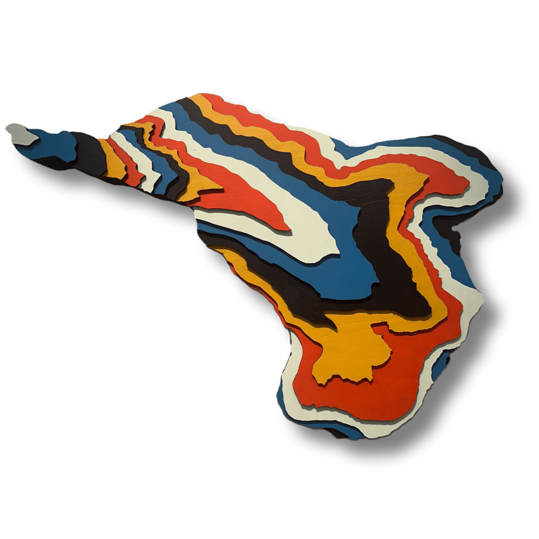 Christopher Warren, Ingram Creek Watershed (Inverted), 2023