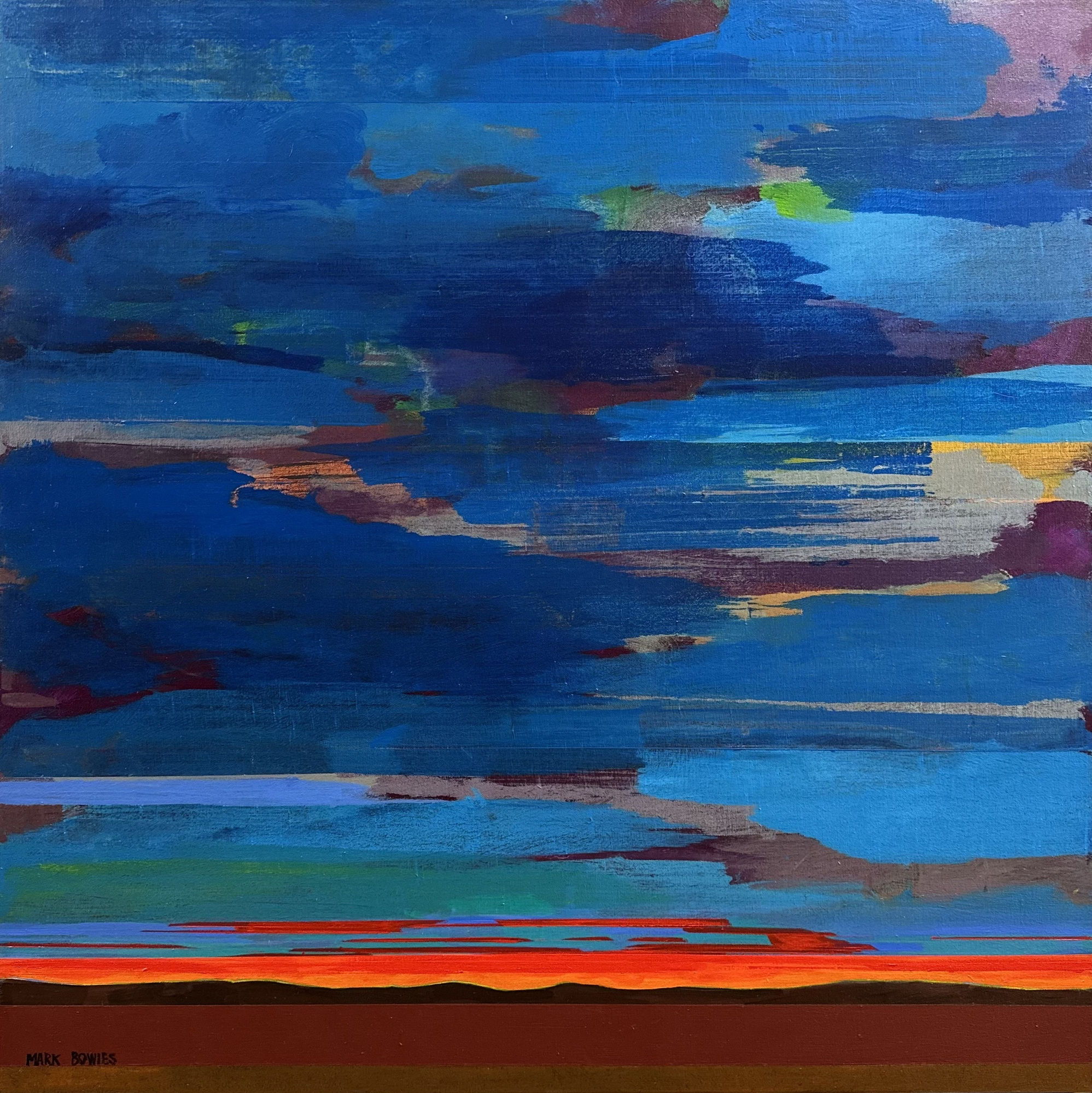 Mark Bowles, Sun Setting, 2023