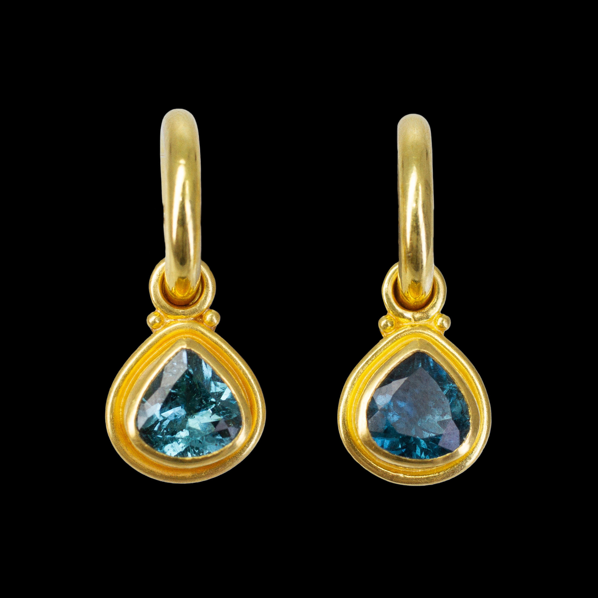 Nanci Modica, Indicolite Tourmaline Drops
