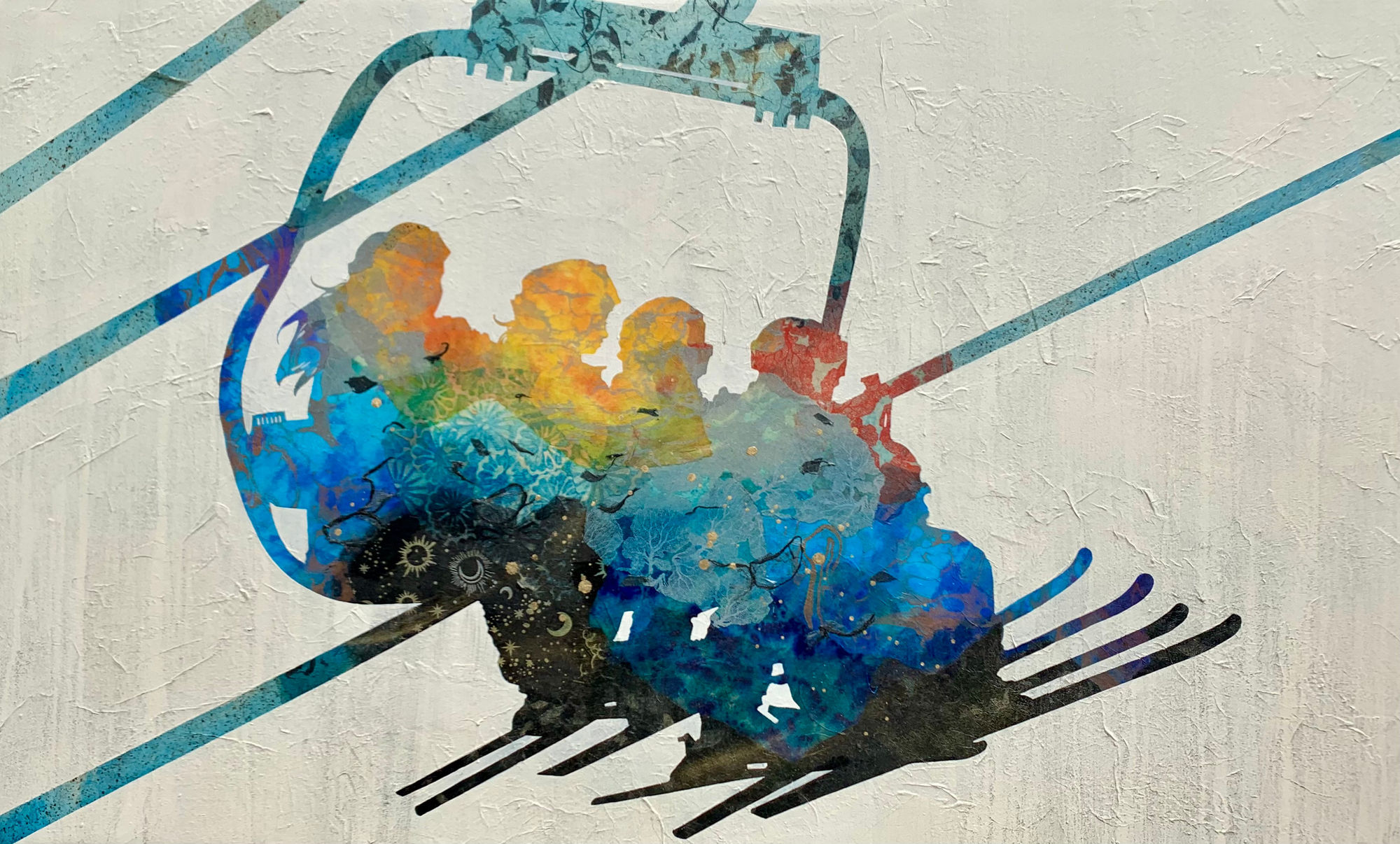 Christopher Peter, Chairlift Quartet, 2024