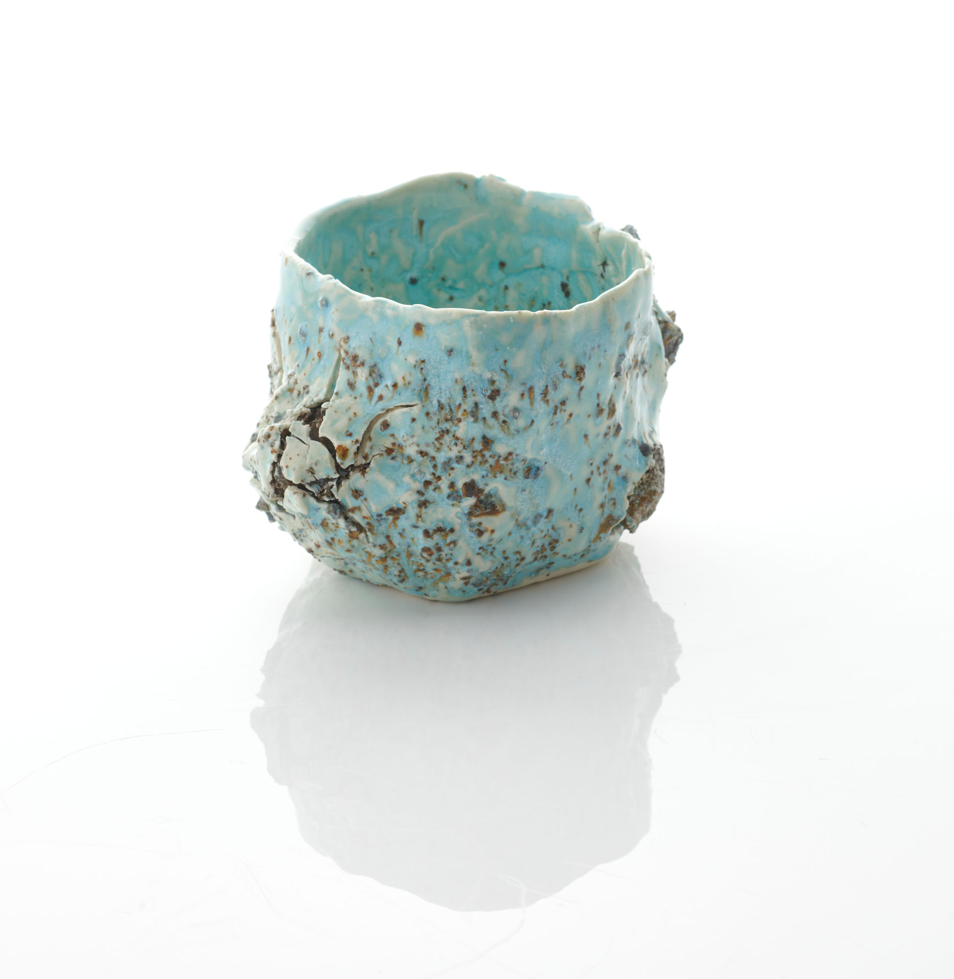 Aneta Regel, Small Blue "Raining Stone", 2022